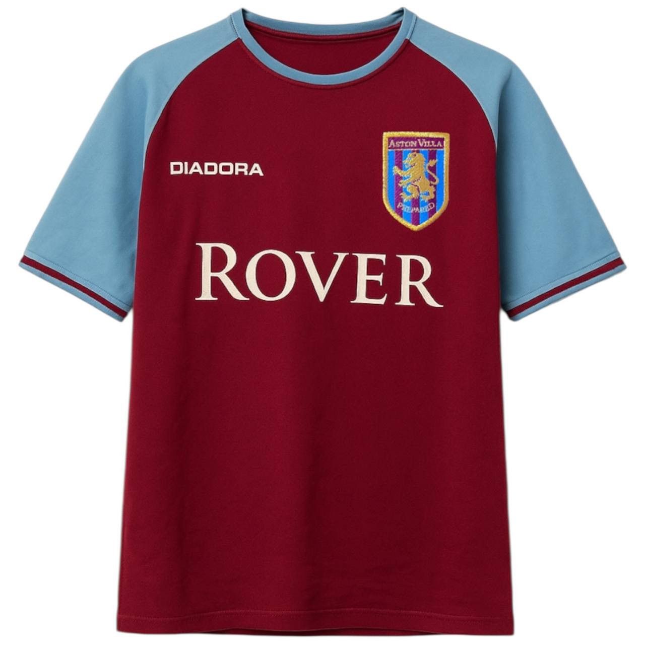 Diadora 2002/03 ASTON VILLA HOME SOCCER JERSEY FOOTBALL SHIRT SIZE