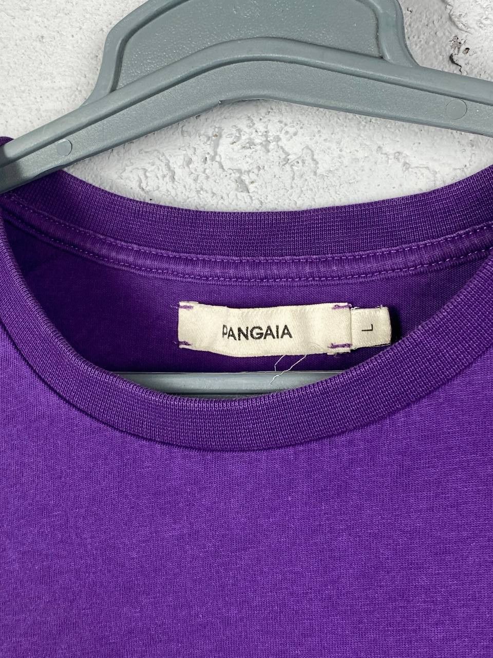 Pangaia Pangaia Organic Cotton Logo L/S T-Shirt Violet Size US L / EU 52-54 / 3 - 4 Thumbnail