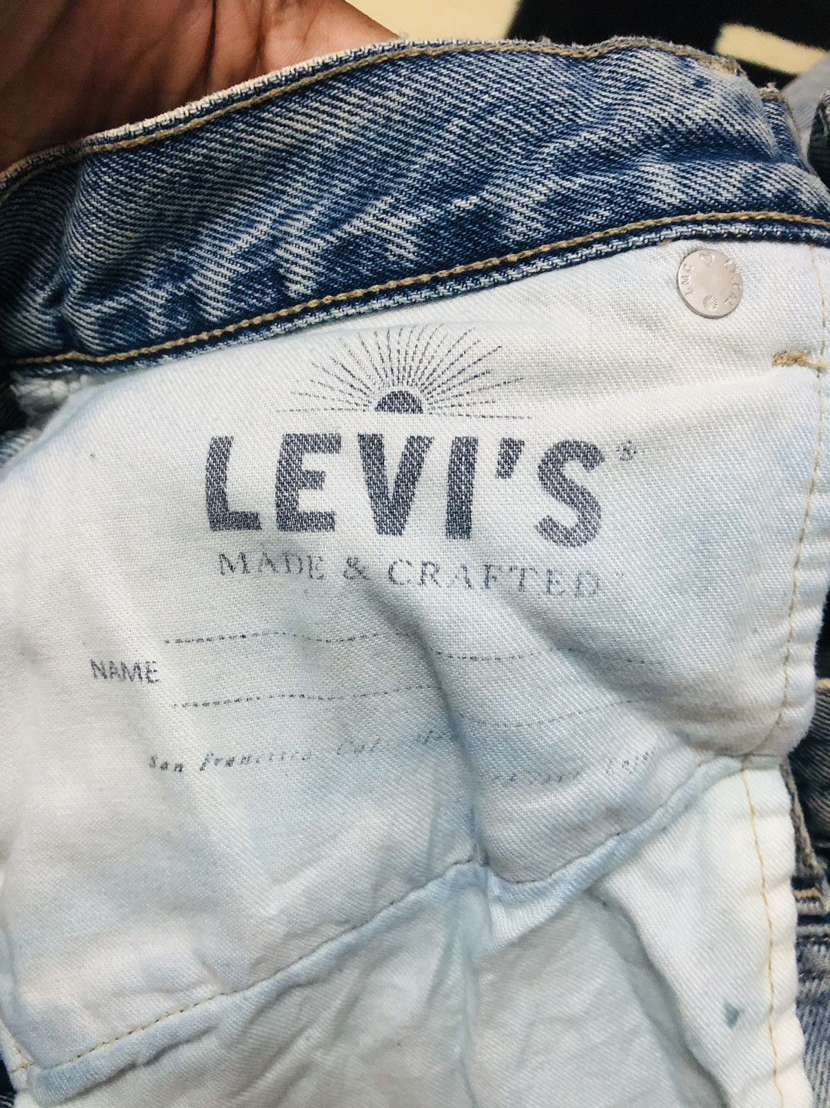 Levi's Made & Crafted Rare Levi’s made & crafted embroidery jeans Size 30" / US 8 / IT 44 - 7 Thumbnail