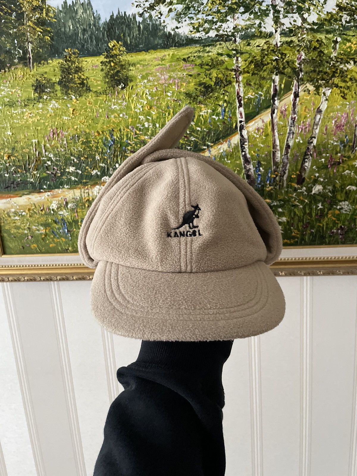 Vintage Vintage Y2K 90s Kangol Fleece Rap Ushanka Bucket Hat Cap