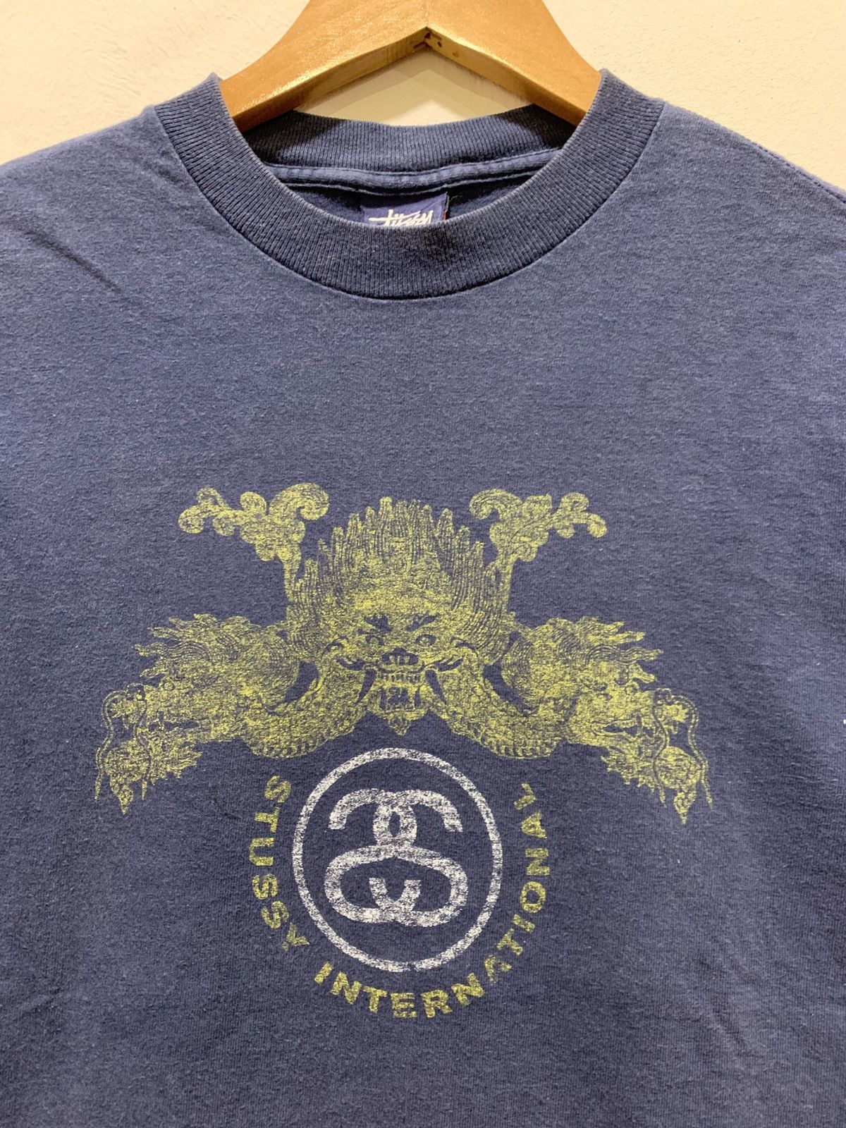 Stussy Vintage 90’s Stussy Dragon Single Stitch Size US S / EU 44-46 / 1 - 1 Thumbnail