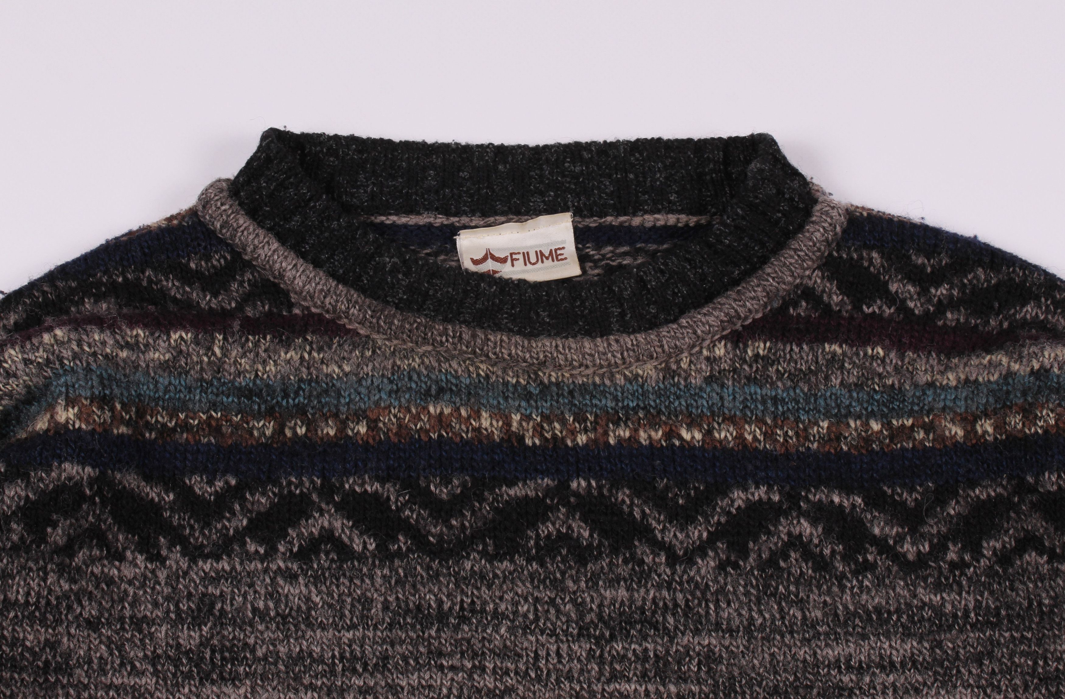 Vintage Vintage 80's Wool Blend Knit Sweater Jumper Size US L / EU 52-54 / 3 - 2 Thumbnail