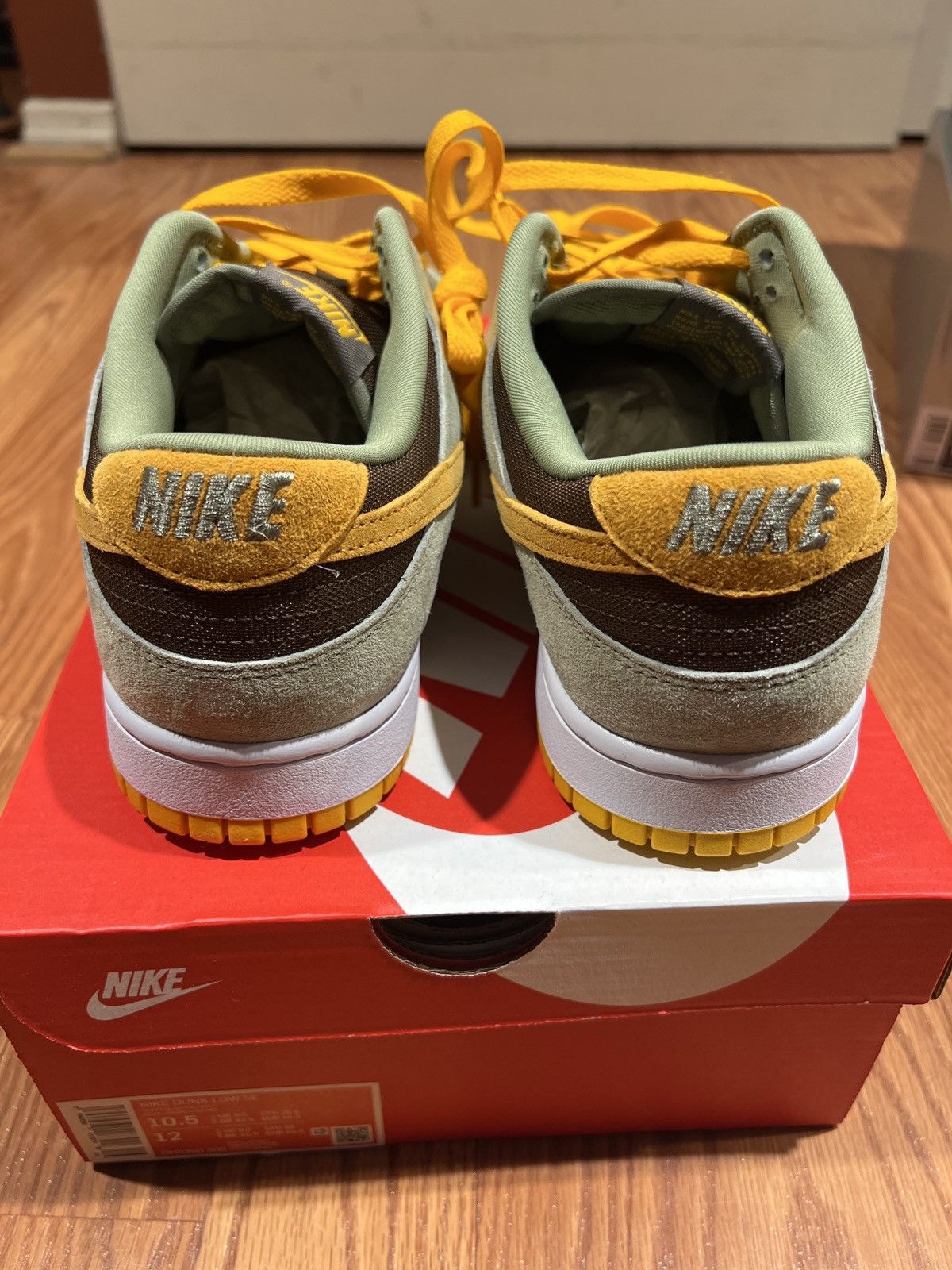 Nike Nike Dunk Low SE - “Dusty Olive” Size US 10.5 / EU 43-44 - 3 Thumbnail