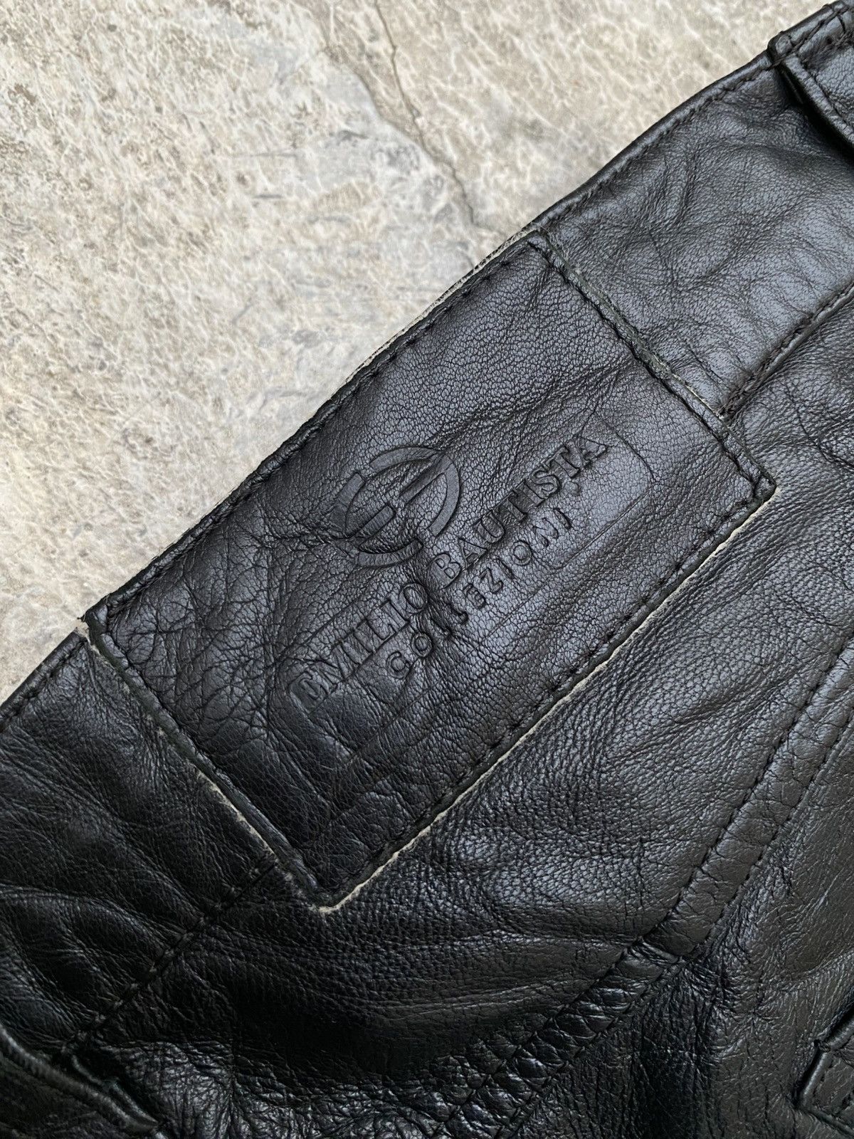 Other Emilio bautista leather textured pant Size US 30 / EU 46 - 10 Thumbnail