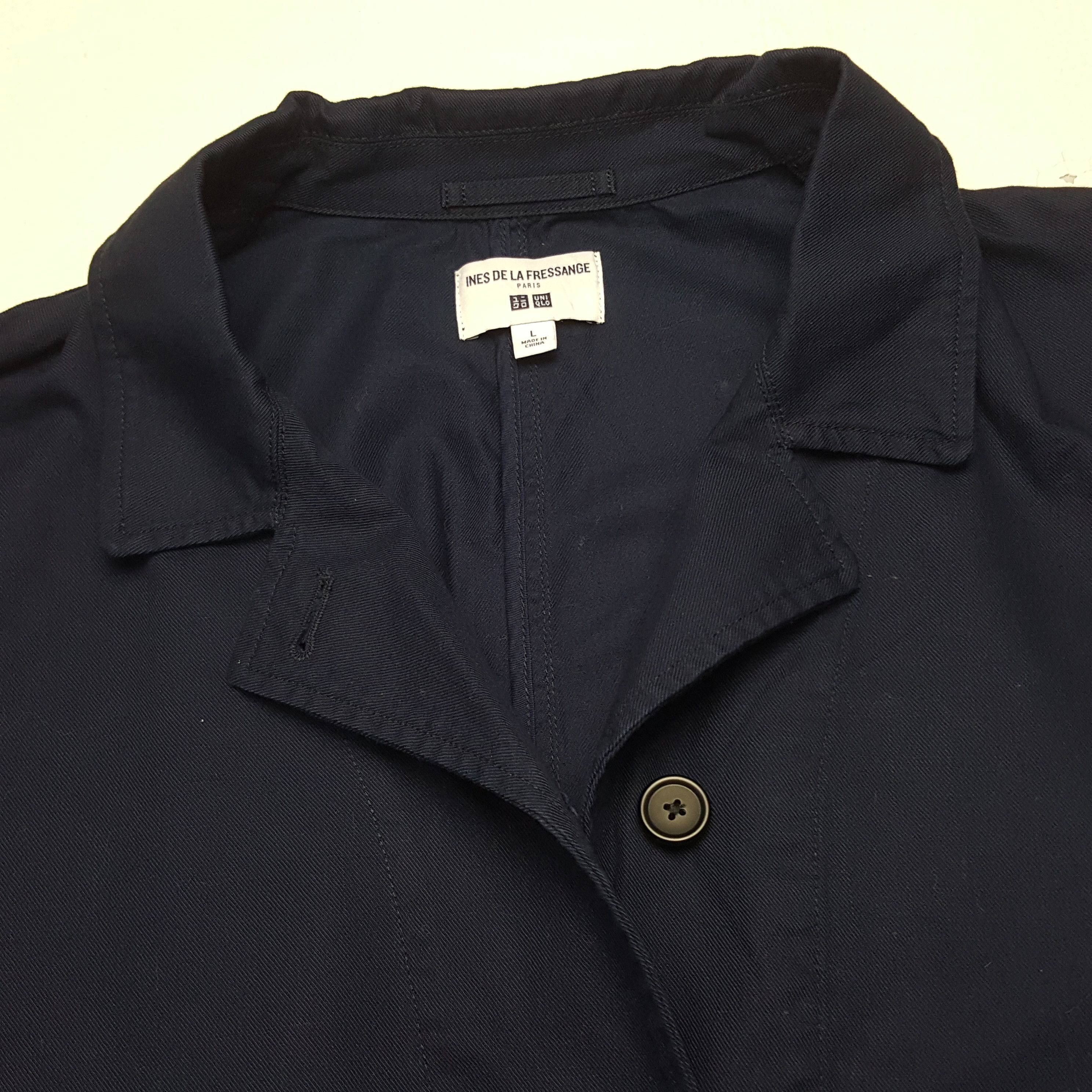 Uniqlo × Vintage Vintage Ines La Fressange x Uniqlo Trench Coat Jacket Size M / US 6-8 / IT 42-44 - 4 Thumbnail