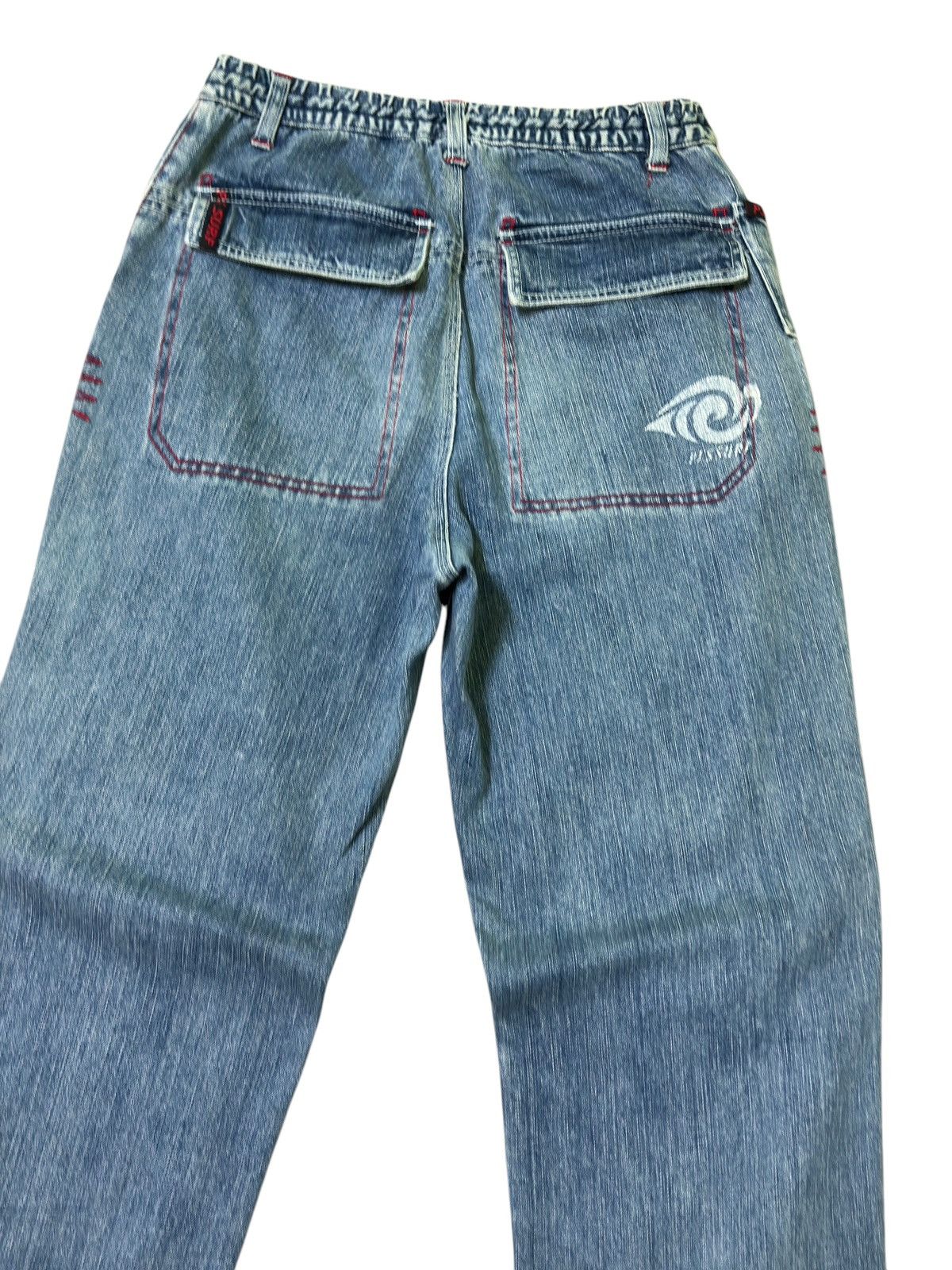 Japanese Brand VINTAGE PJ'S SURF DRAWSTRING JEANS Size US 28 / EU 44 - 12 Thumbnail