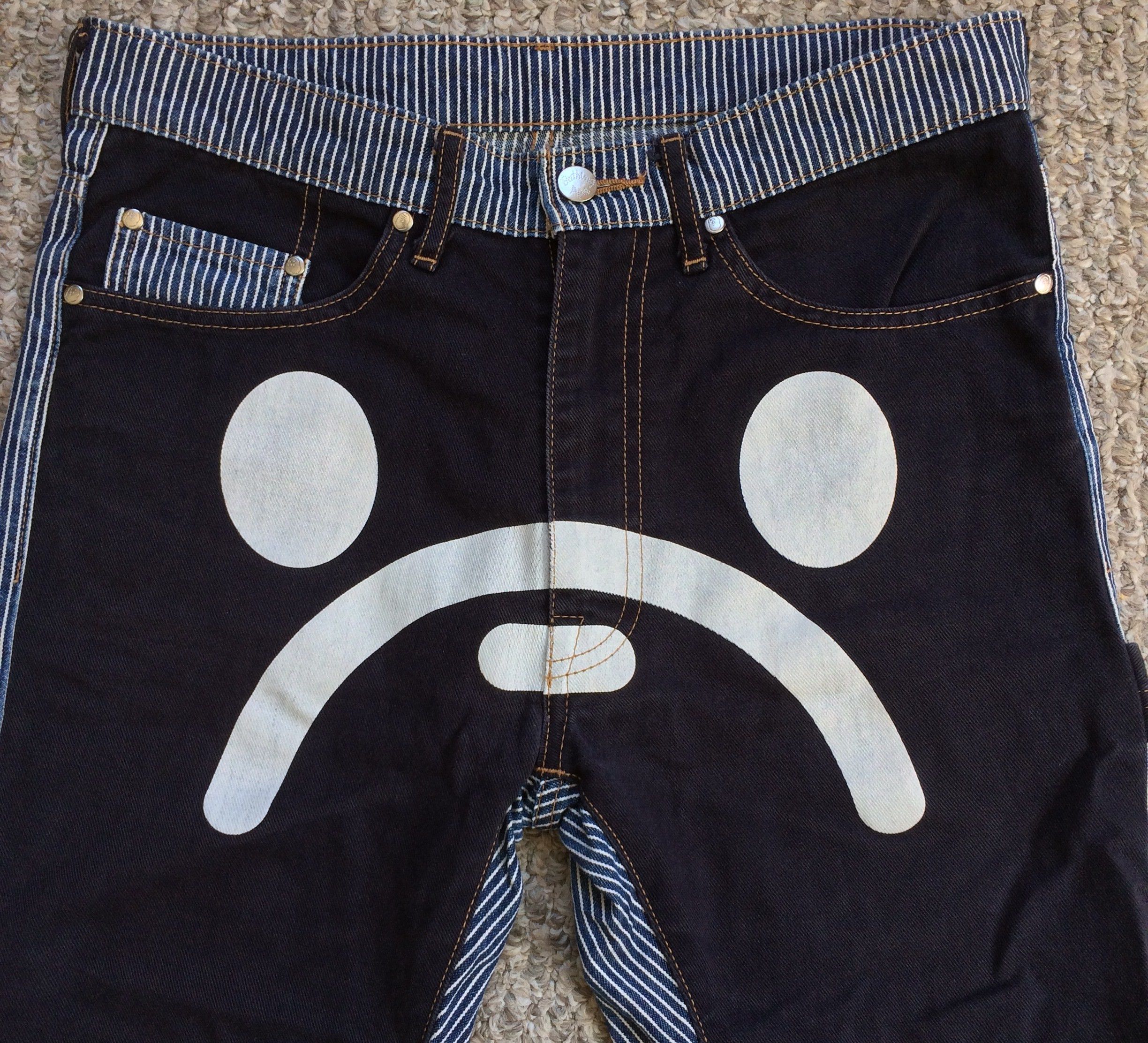 Bape OG Bape Baby Milo Multi Panel Denim Size US 30 / EU 46 - 2 Thumbnail