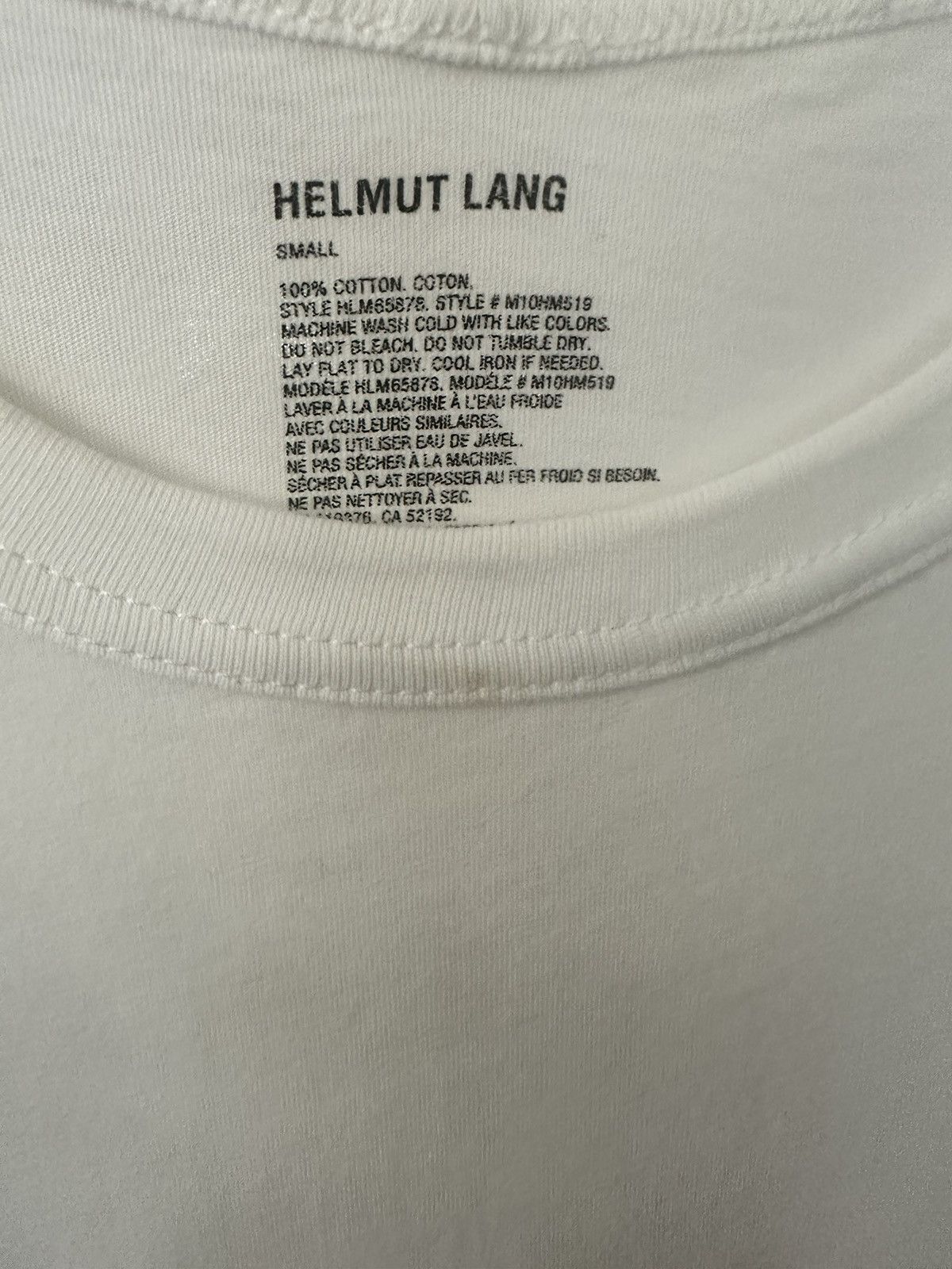 Helmut Lang Helmut lang t shirt small Size US S / EU 44-46 / 1 - 2 Thumbnail