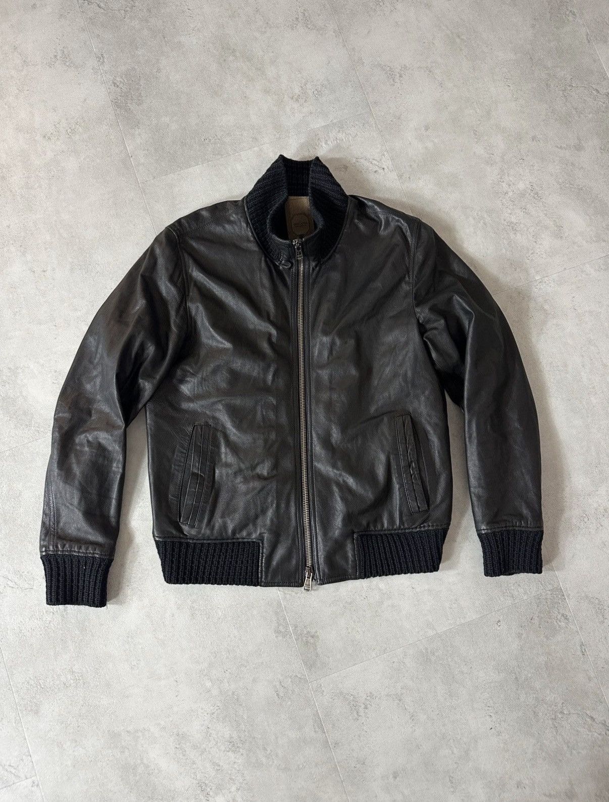 Other Giocasta Black leather jacket Size US L / EU 52-54 / 3 - 1 Thumbnail