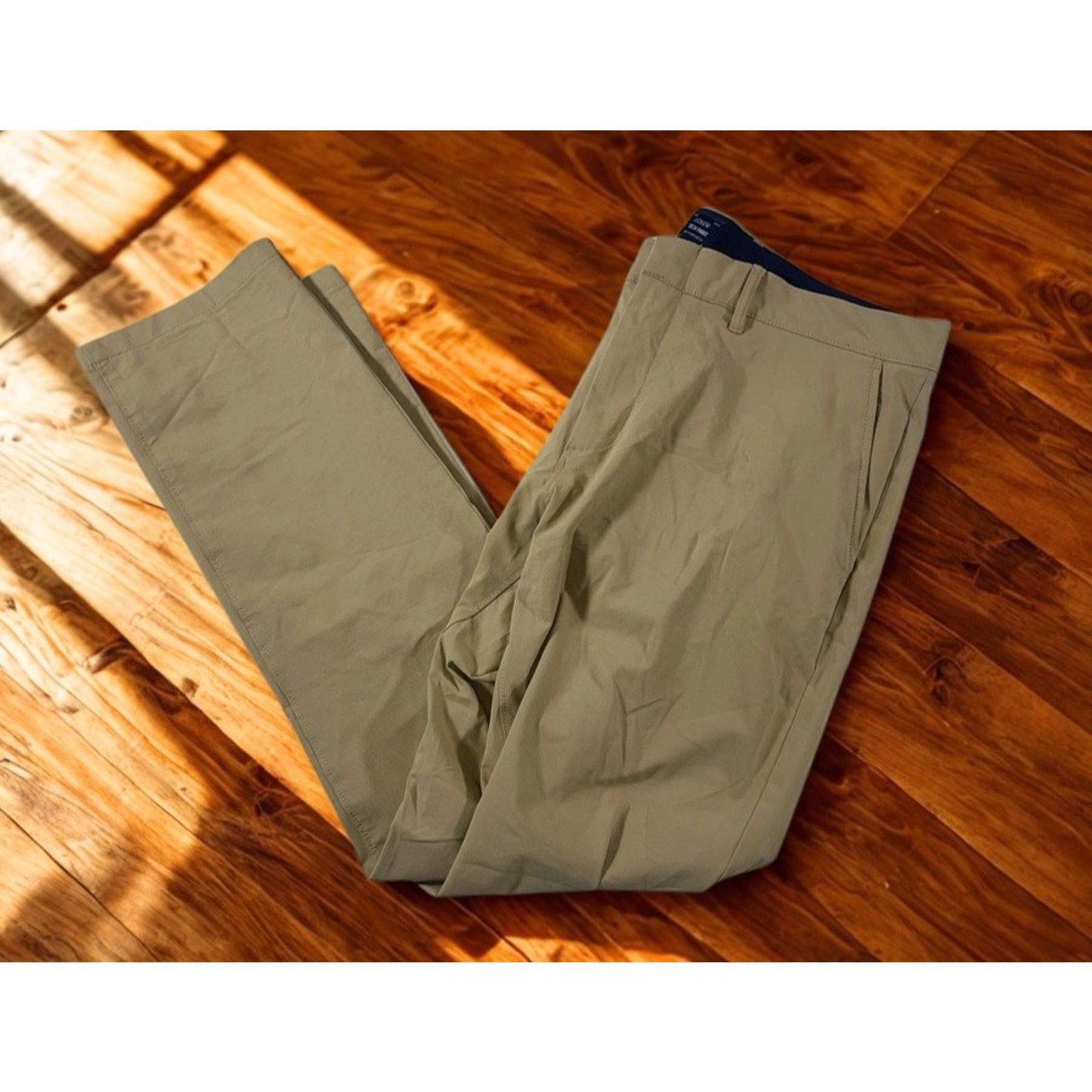 J.Crew J.Crew Tech Pants 34x30 484 Slim Performance Stretch Chino Size US 34 / EU 50 - 1 Thumbnail