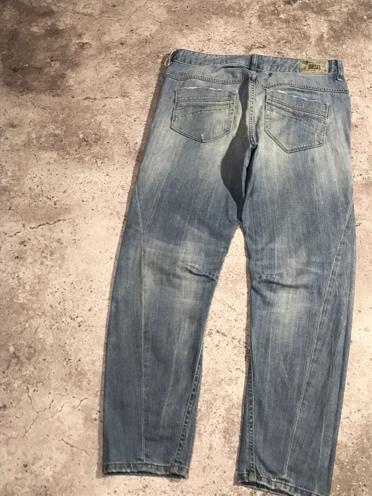 Diesel Vintage Y2K Jeans Diesel Denim Blue Size US 31 - 3 Thumbnail