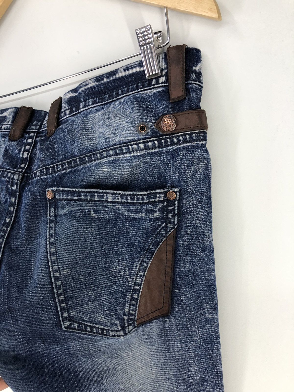 Japanese Brand Japanese Brand Chil Deric ll Distressed Faded Blue Jeans Size US 32 / EU 48 - 20 Thumbnail