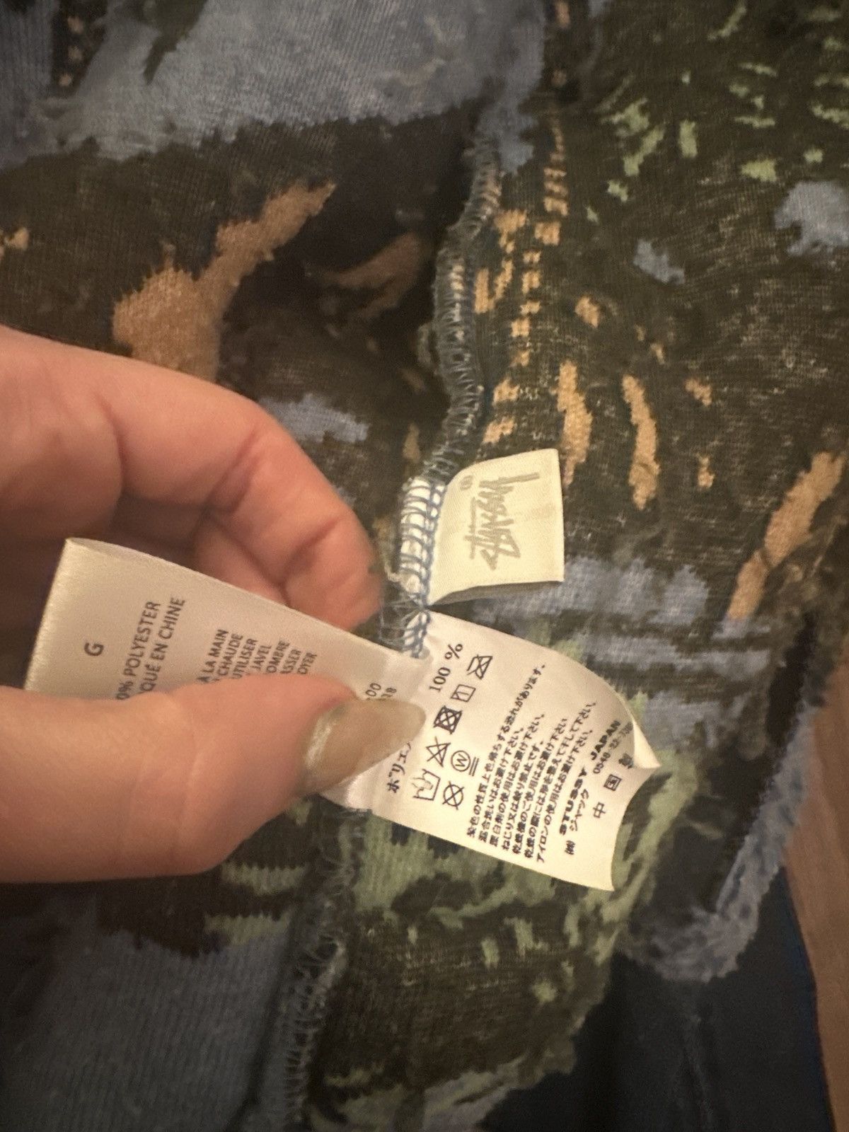 Stussy Stussy Hawaiian Tree Fleece Size US L / EU 52-54 / 3 - 6 Thumbnail