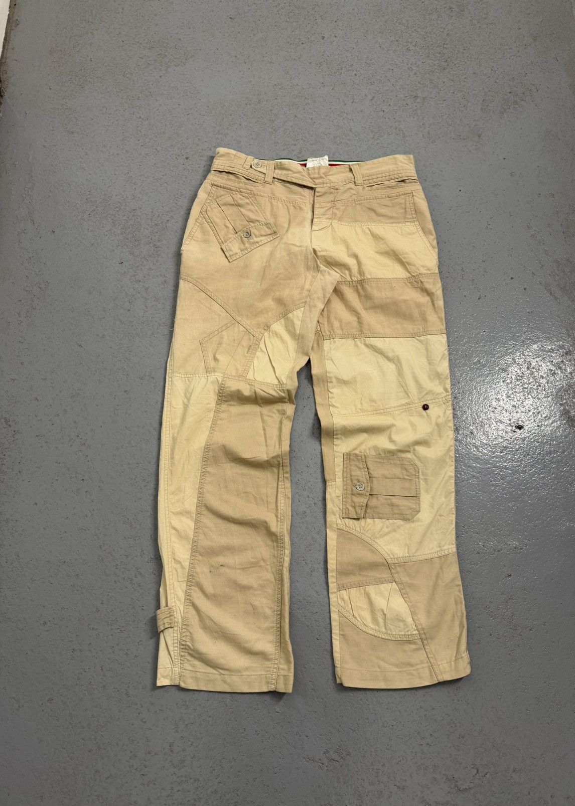 Dolce & Gabbana Dolce & Gabbana Reconstructed Cargo Multi-pocket Pants Size US 34 / EU 50 - 1 Thumbnail