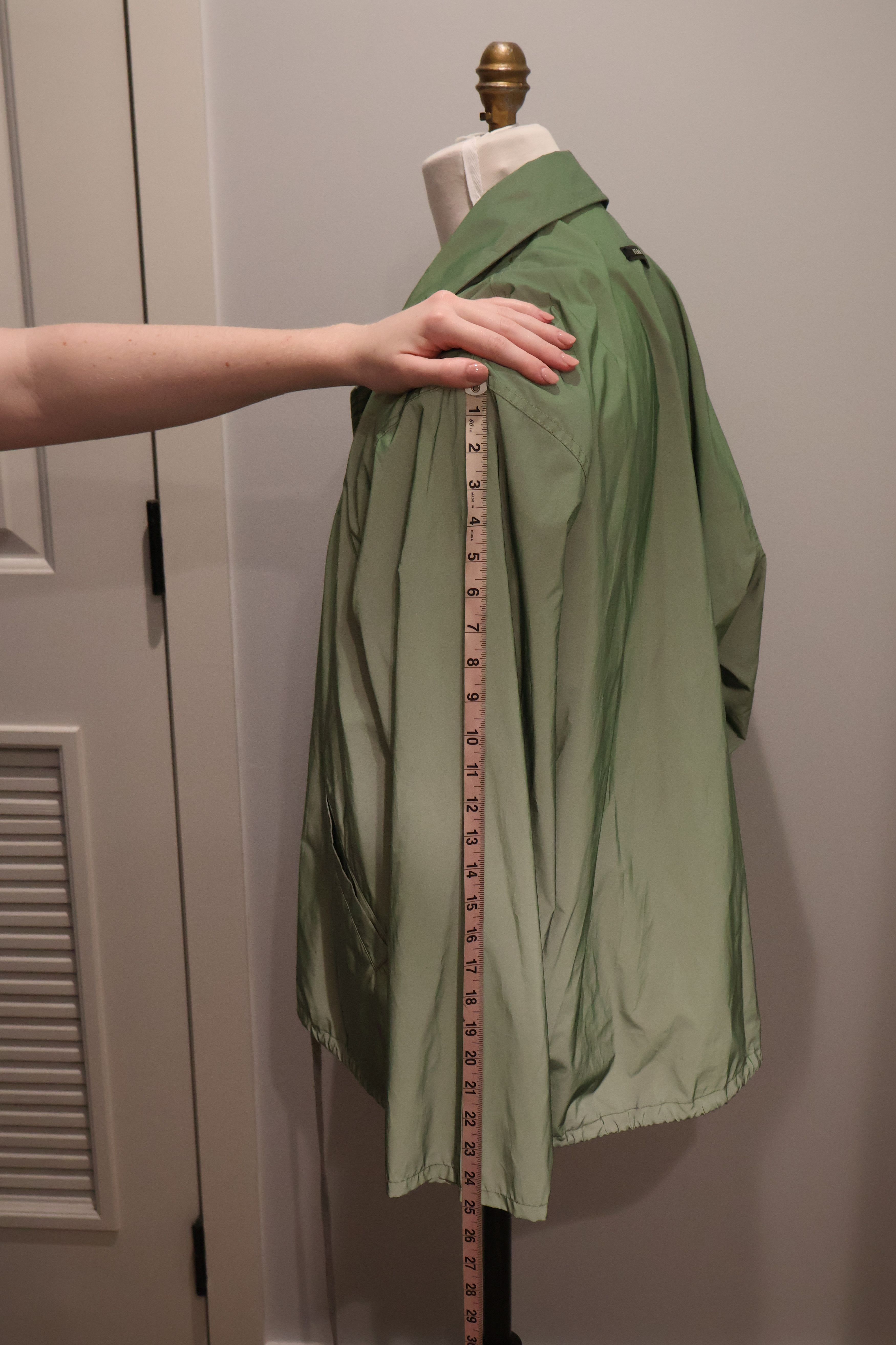 Fear of God Fear of God iridescent green nylon windbreaker - mens Medium Size US M / EU 48-50 / 2 - 8 Thumbnail