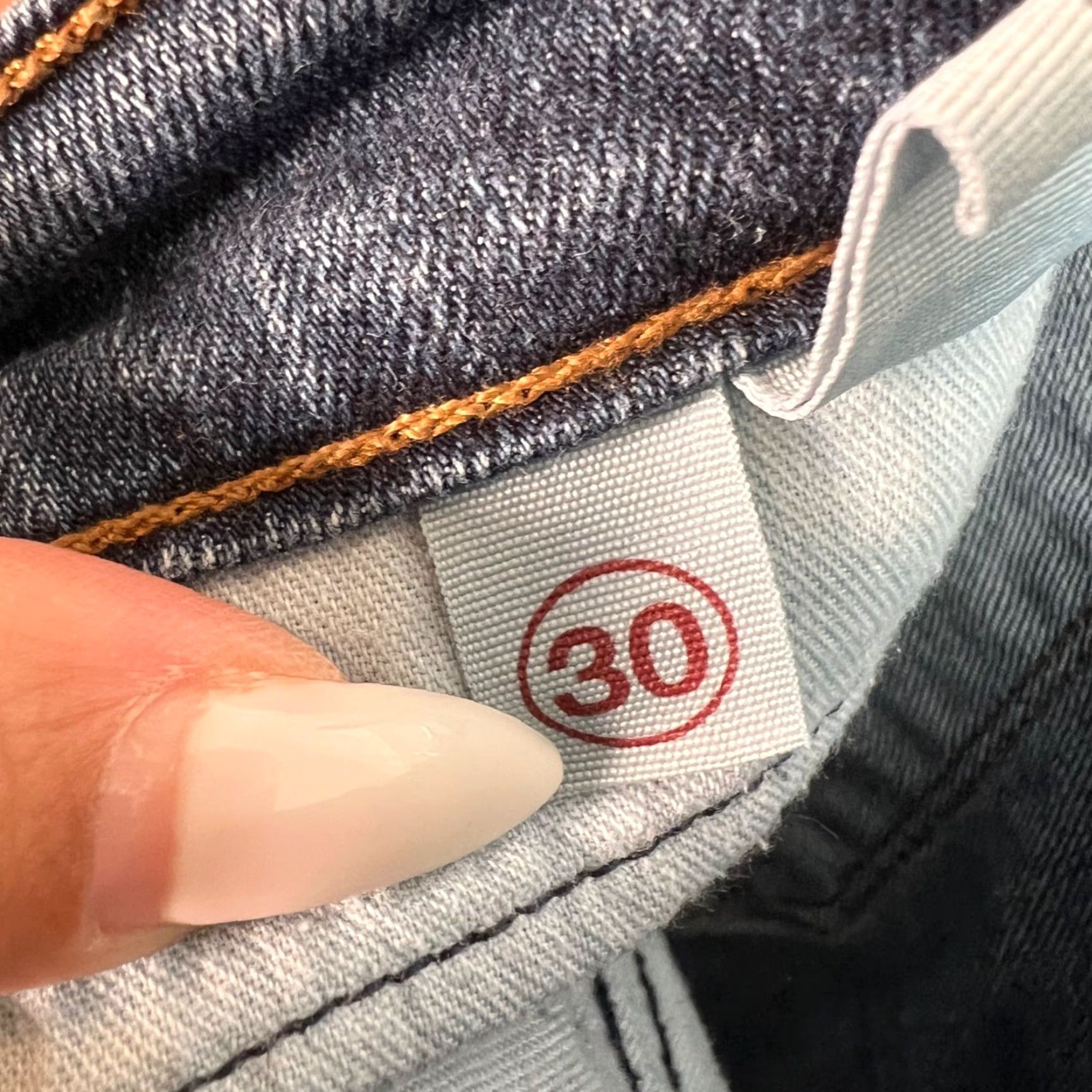 J Brand VINTAGE J Brand Jeans Womens 30 Dark Blue Denim Skinny Fit Size 30" / US 8 / IT 44 - 4 Thumbnail
