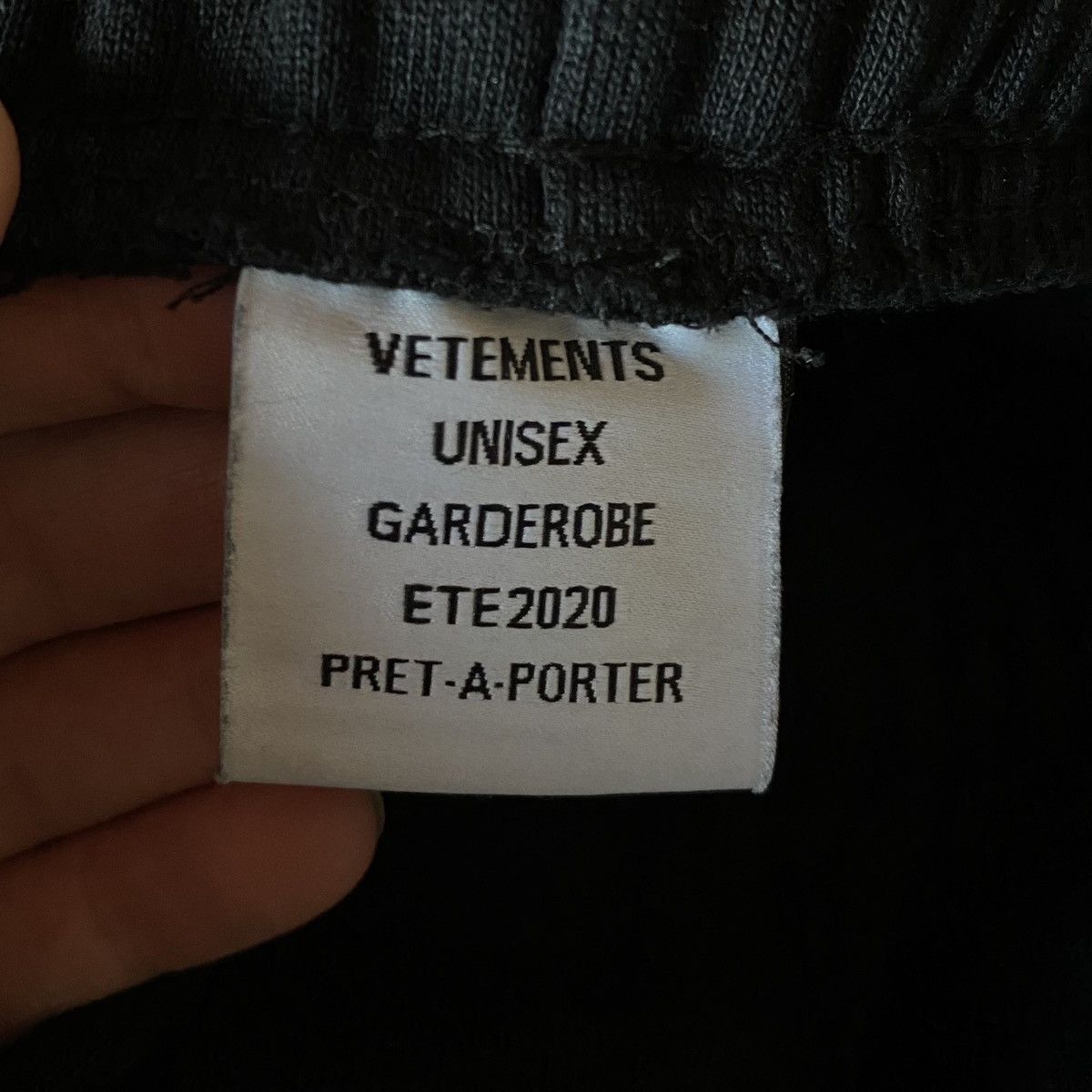 Vetements Vetements Gothic Logo Pants F/W 20 DEMNA GVASALIA Size US 33 - 4 Thumbnail