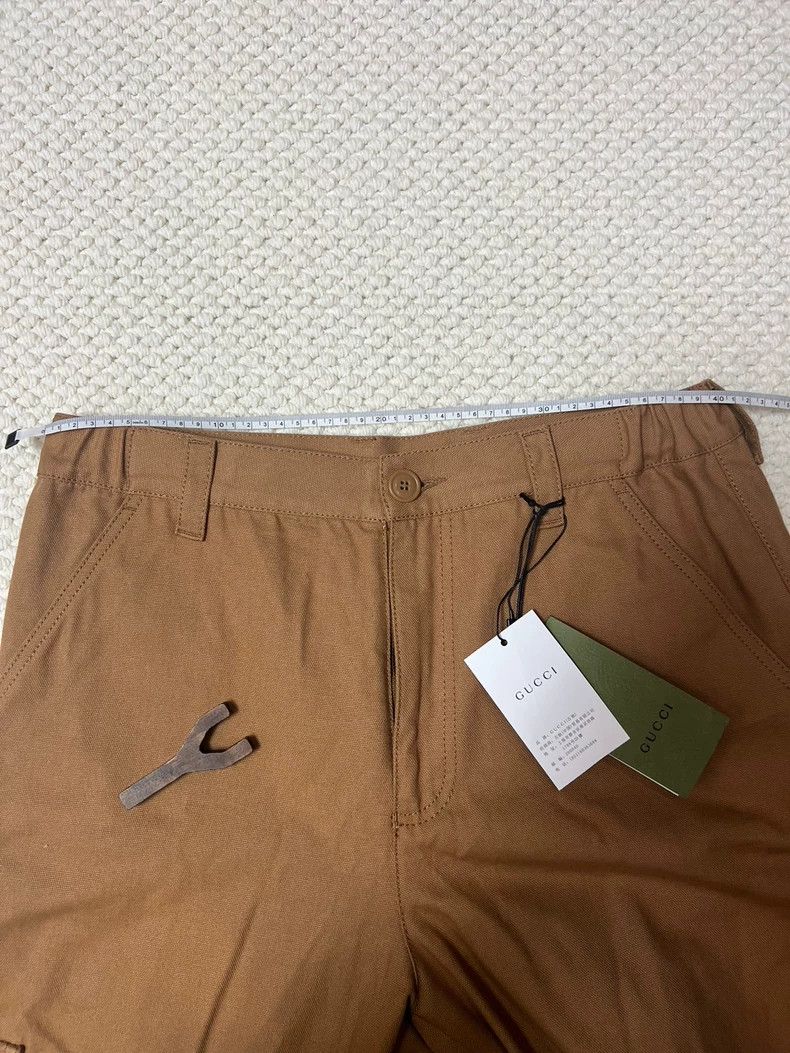 Gucci Gucci SS23 GG Full Print Logo Flip Jeans 2502-Nextarrow Size US 30 / EU 46 - 7 Thumbnail