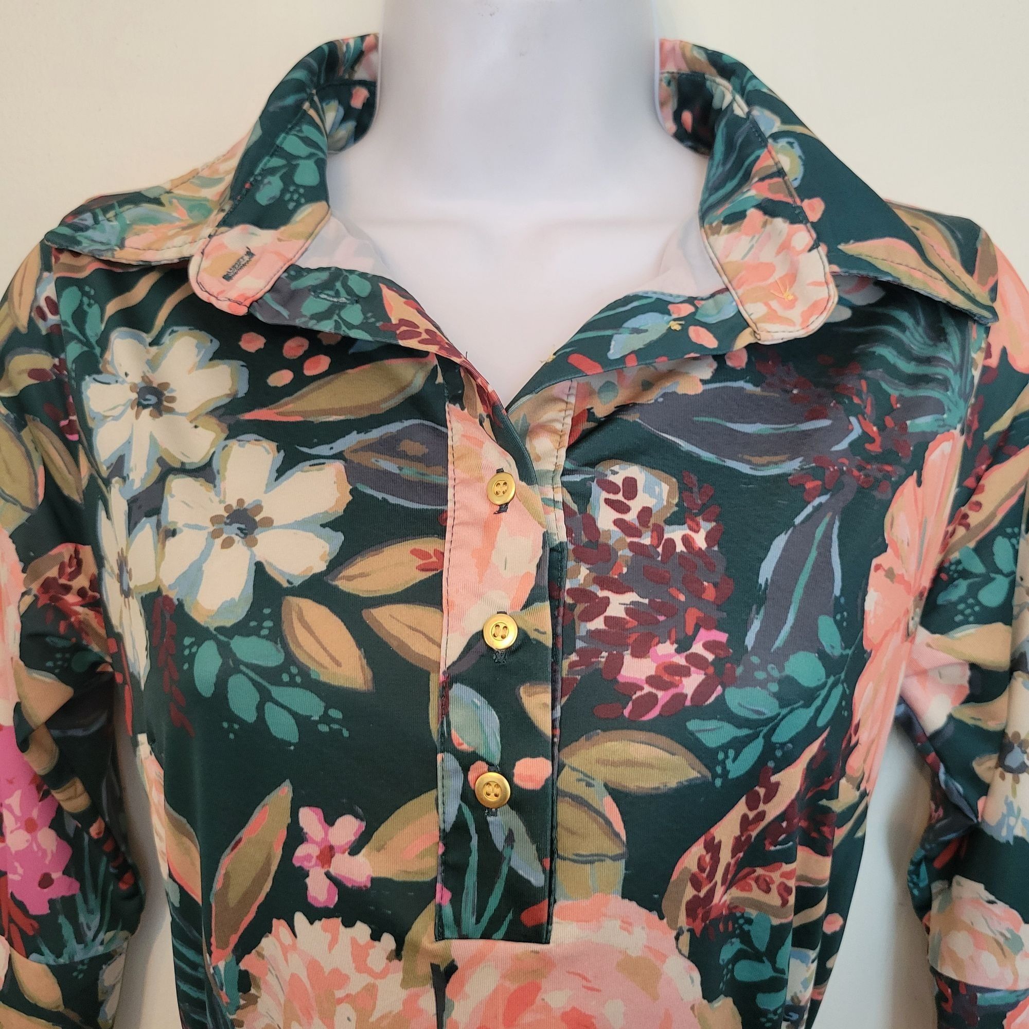 Other Vera Fishbaugh Vfish XS Tropical Floral Belted Dress Resort Size XS / US 0-2 / IT 36-38 - 2 Thumbnail