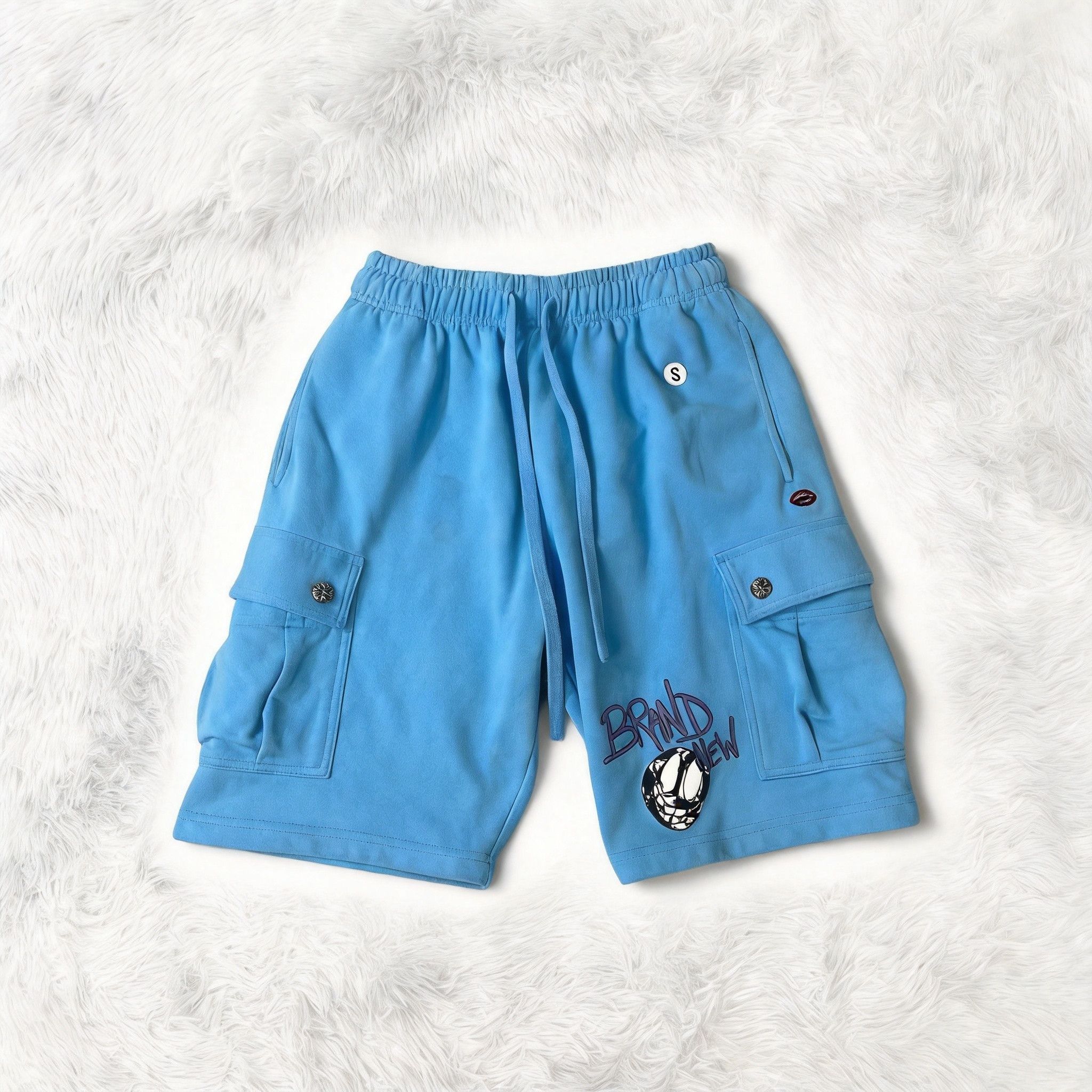 Chrome Hearts Chrome Hearts Pink Matty Boy Biker Short Set Small