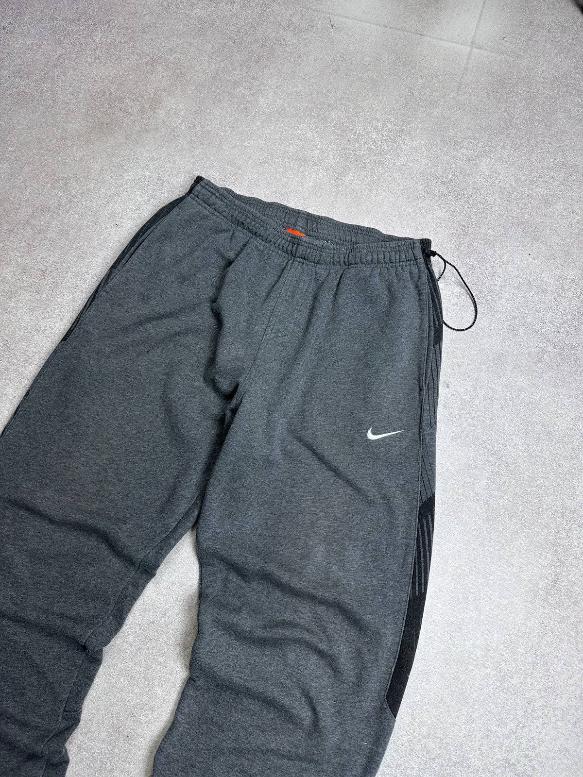 Nike Vintage Nike Swoosh Cotton Flared Y2K Track Pants M Size US 32 / EU 48 - 3 Thumbnail
