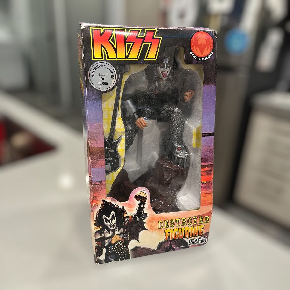 KISS Vintage 2002 KISS Demon Gene Simmons Destroyer Statue Size ONE SIZE - 2 Thumbnail