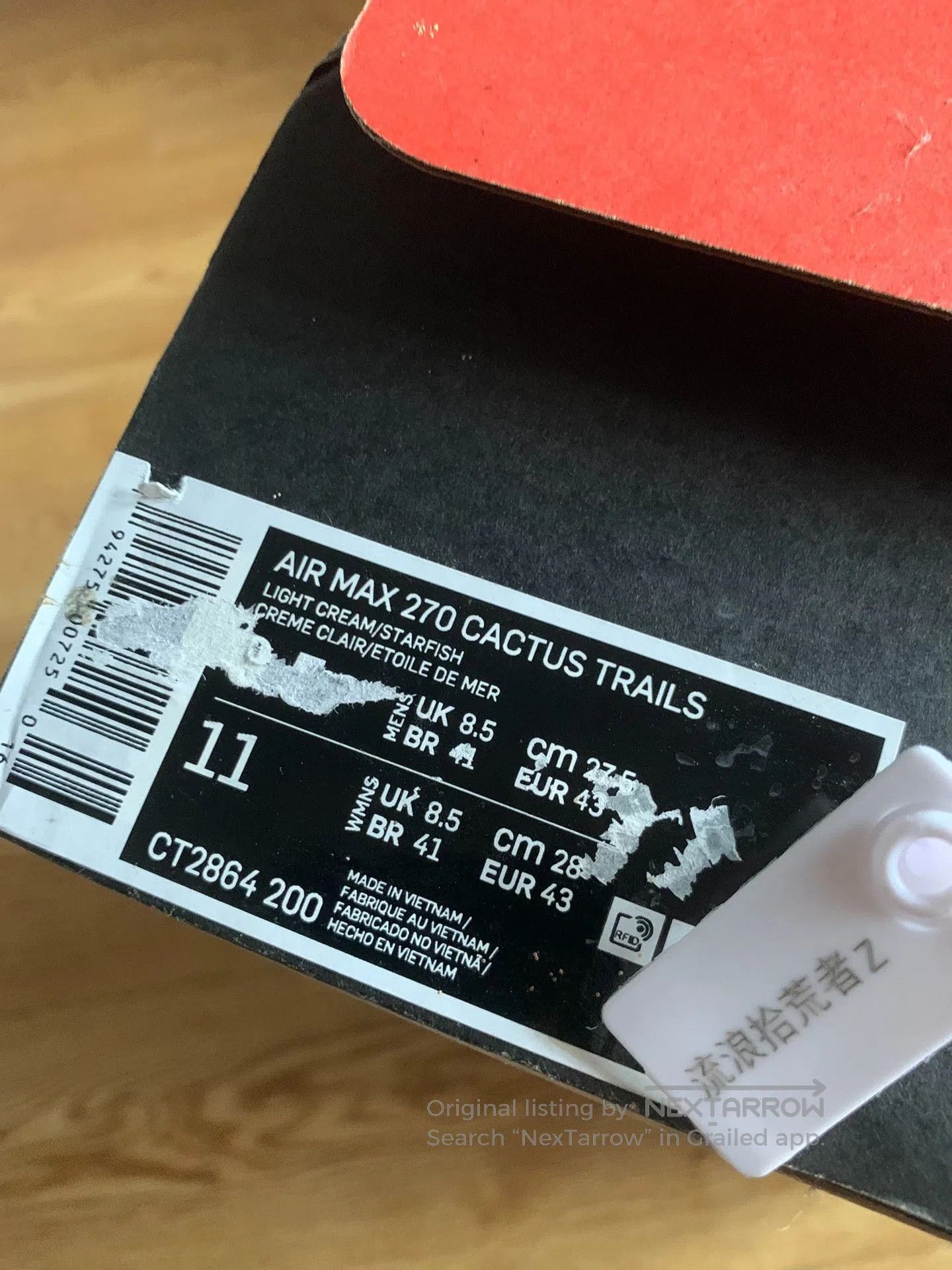 Nike Nike Air Max 270 Travis Scott. Size US 10 / EU 43 - 7 Thumbnail