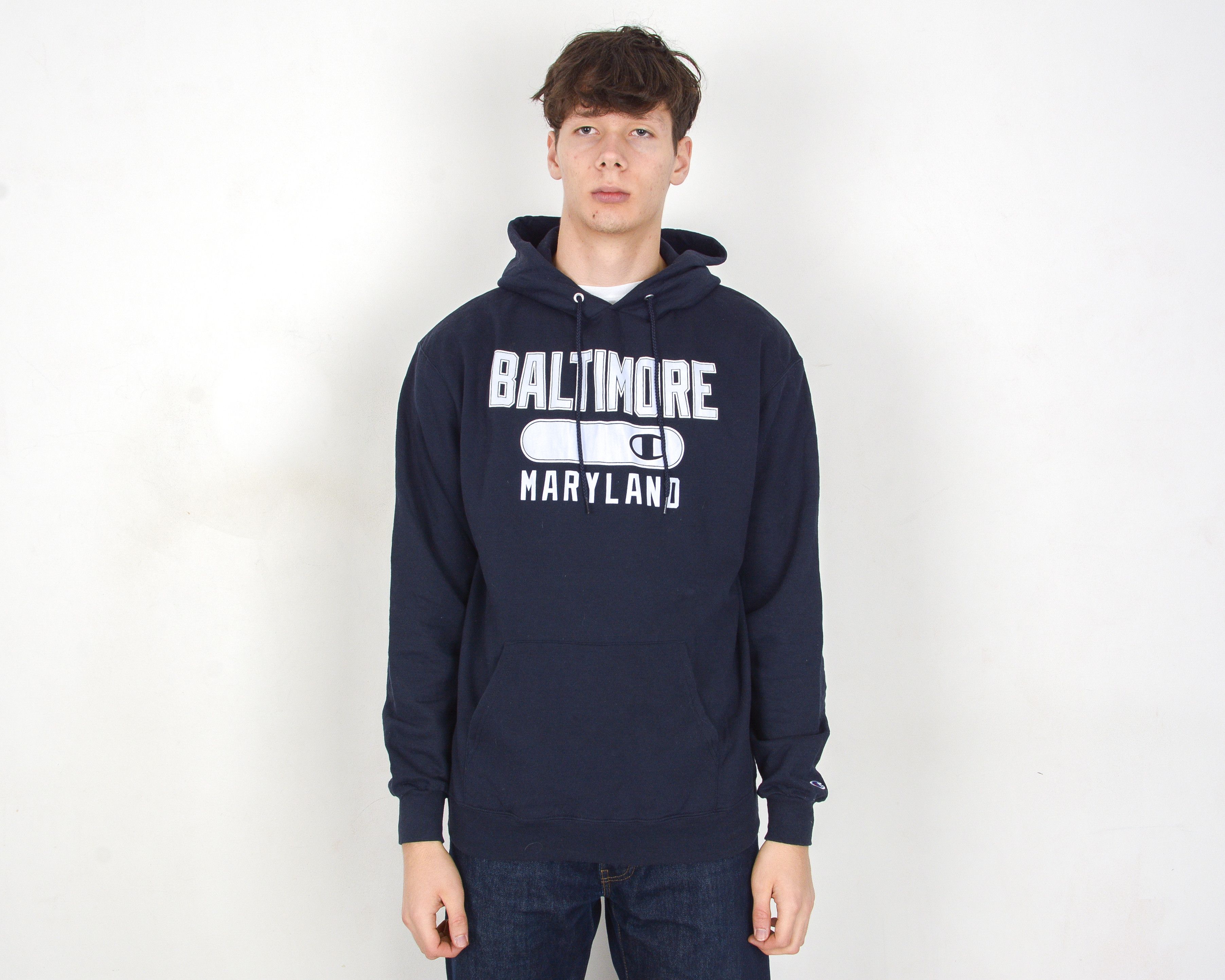 Champion BALTIMORE City Maryland Men's L Hoodie Jumper Sweatshirt Size US L / EU 52-54 / 3 - 1 Thumbnail