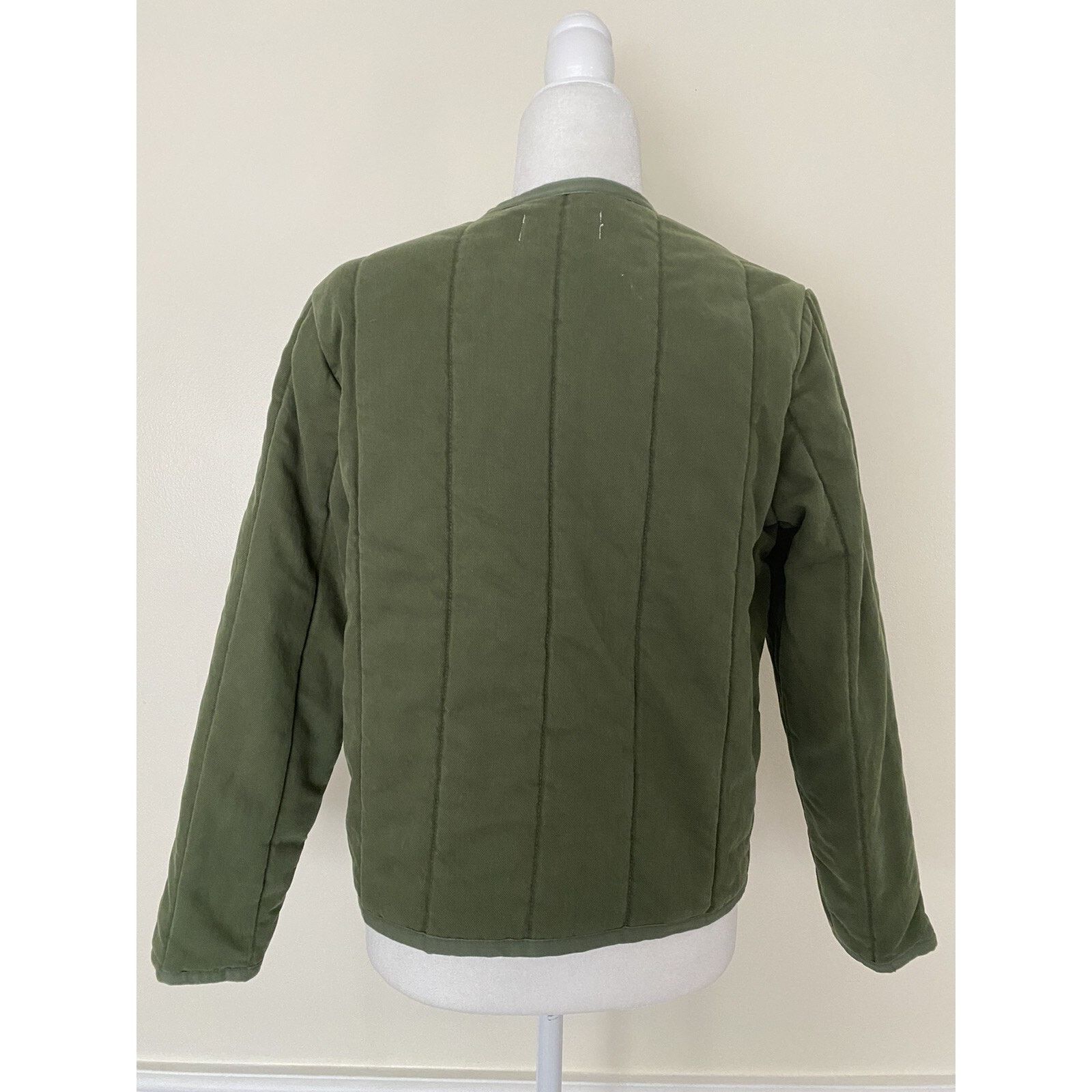 Rag & Bone Rag & Bone Woman Cotton Canvas Jacket Army Green S A003039 Size S / US 4 / IT 40 - 5 Thumbnail