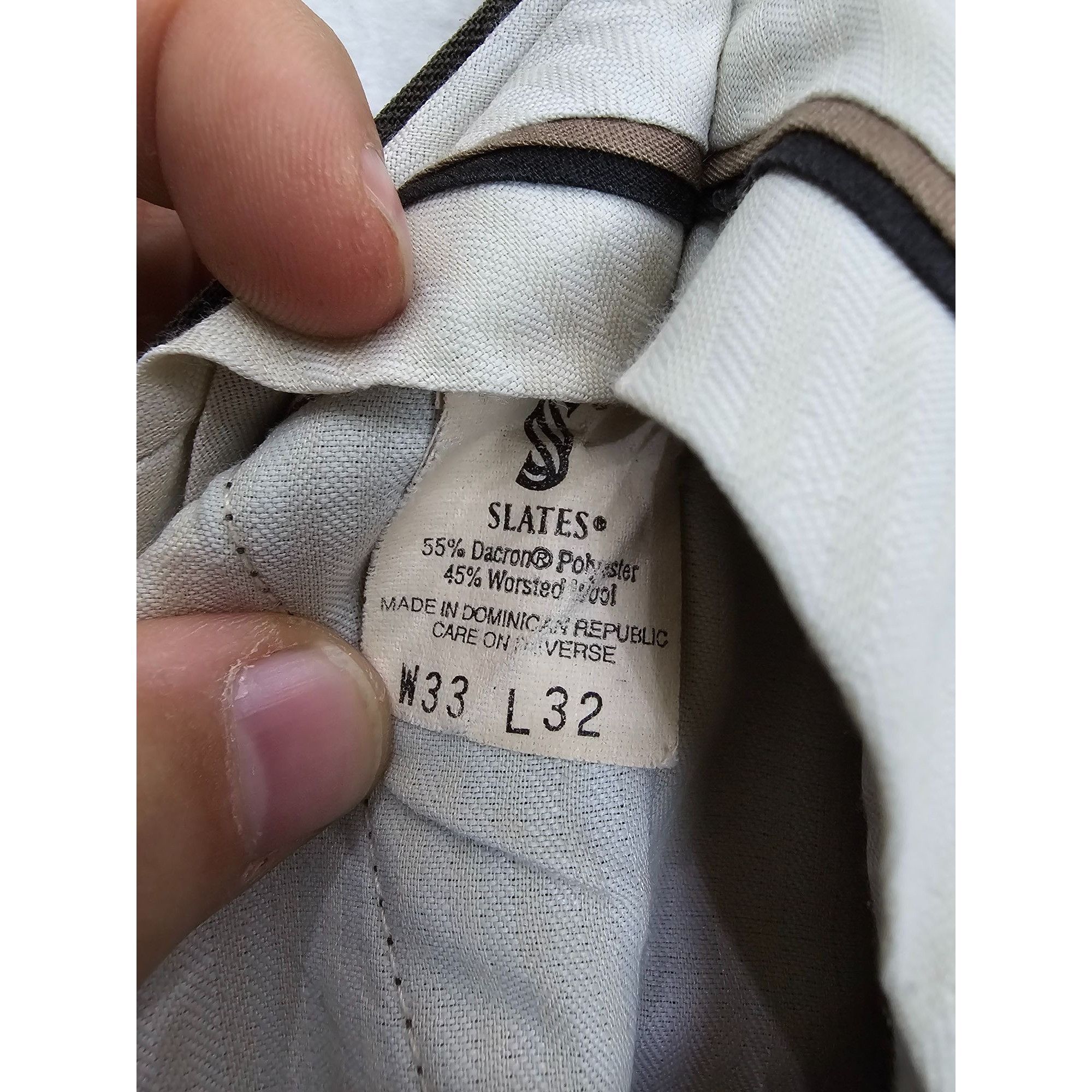 Levi's Slates Levi Strauss & Co. Original Fit Men's Dress Pants 33x Size US 33 - 4 Thumbnail