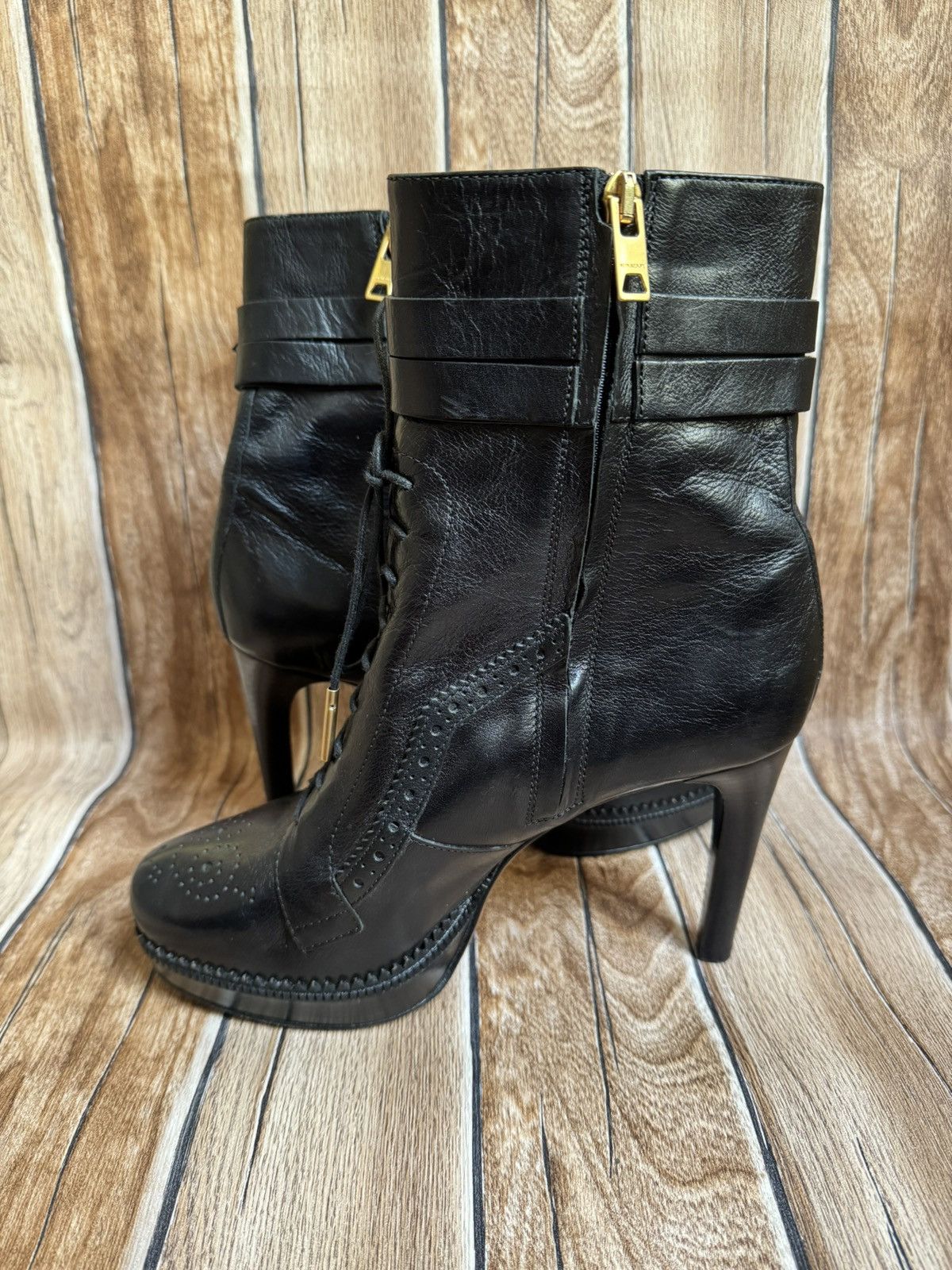 platform ankle boots