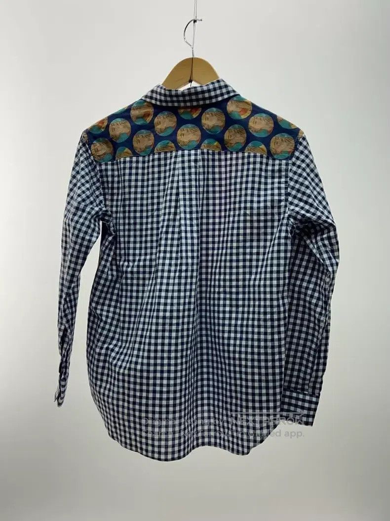 Comme des Garcons Comme Des Garcons Vintage oil painting portrait plaid roun Size M / US 6-8 / IT 42-44 - 2 Thumbnail
