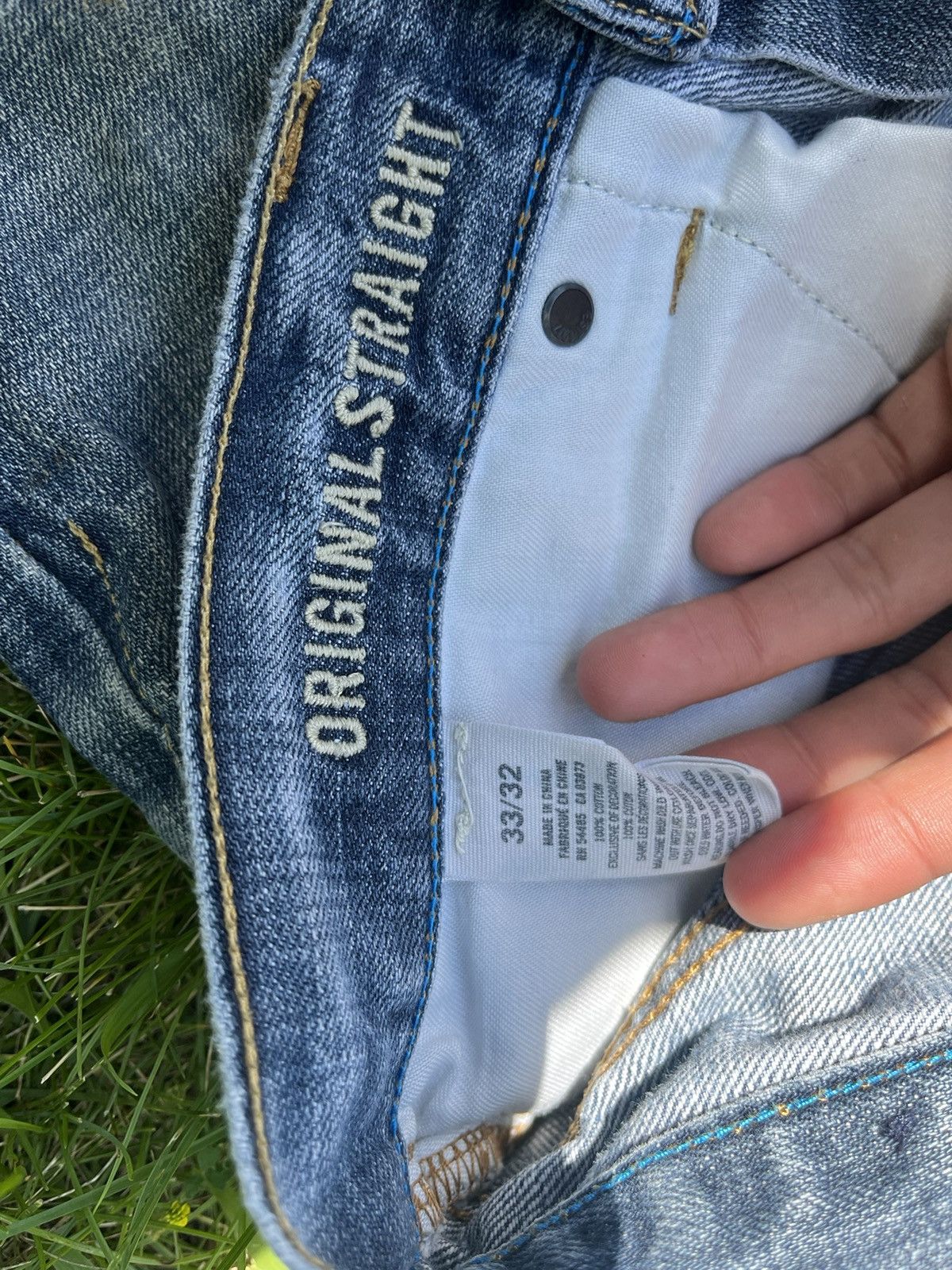 American Eagle Outfitters American Eagle Original Straight Size US 33 - 4 Thumbnail