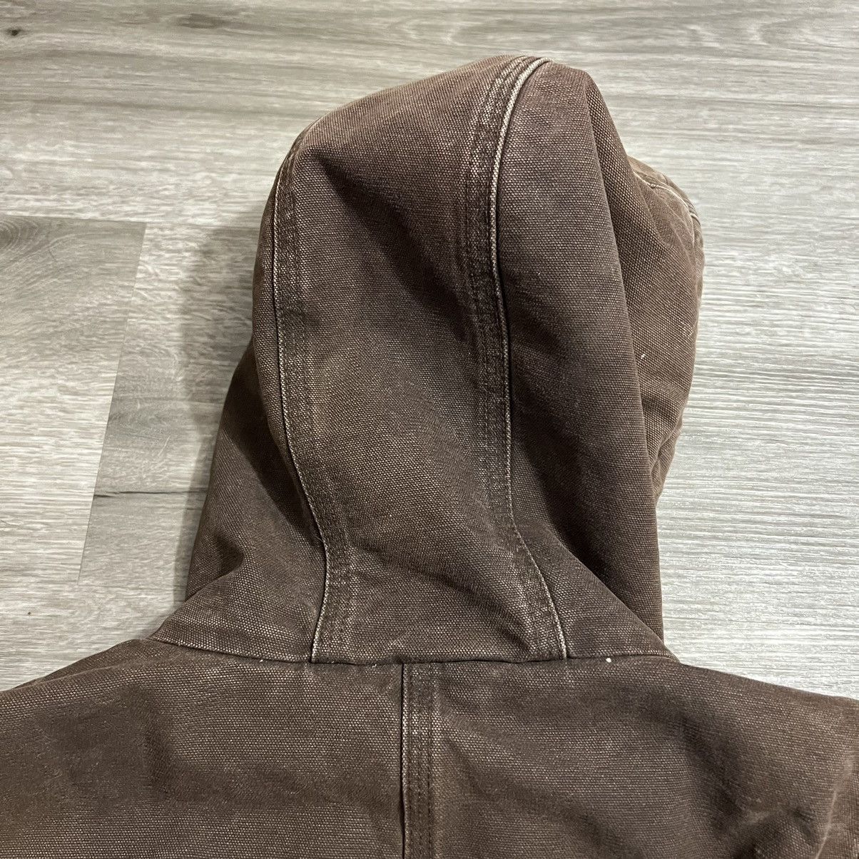 Carhartt × Vintage Vintage Carhartt Hooded Zip Up Jacket Size US M / EU 48-50 / 2 - 19 Thumbnail