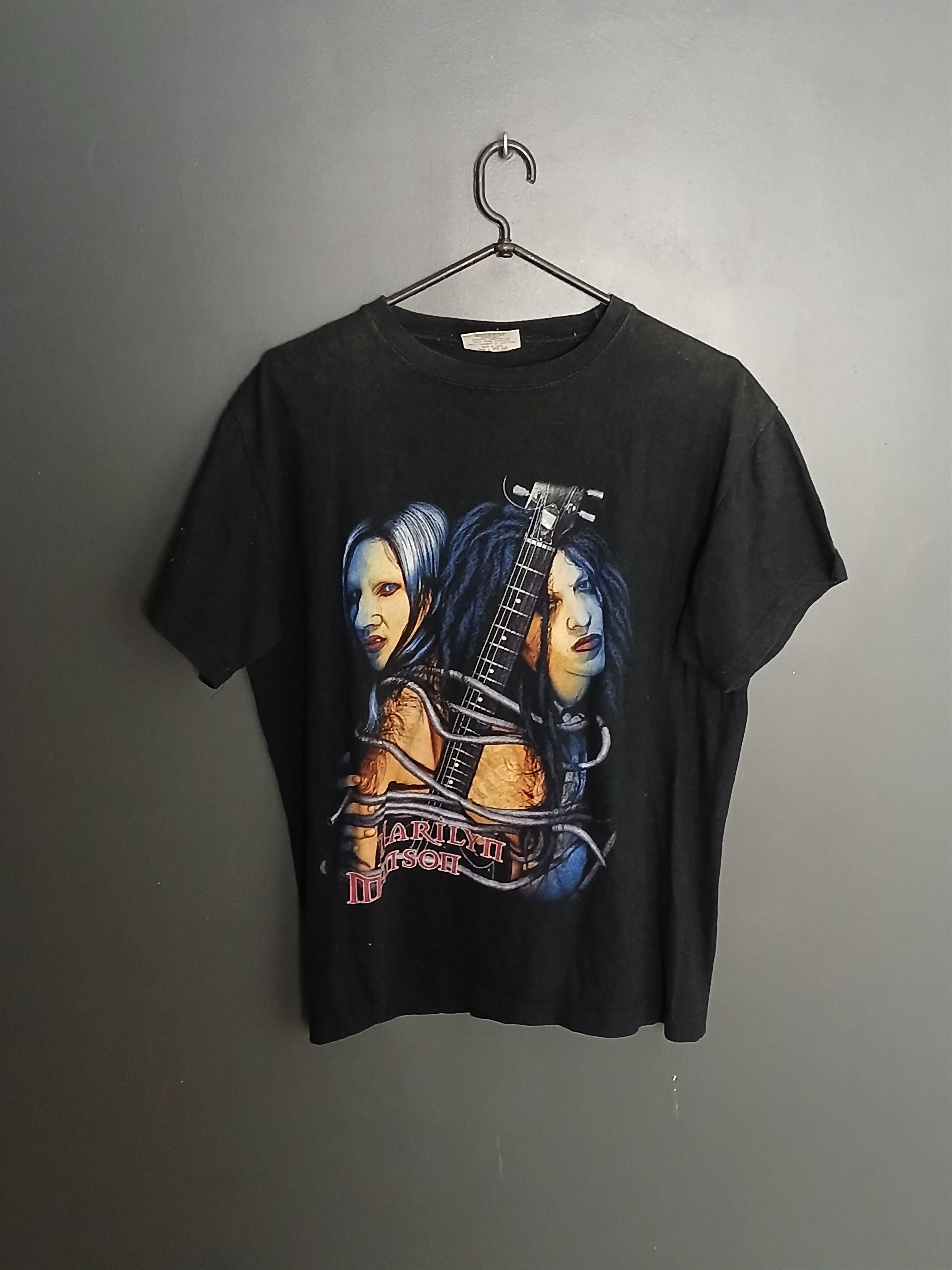 Band Tees × Marilyn Manson Marilyn Manson T-Shirt Size US XL / EU 56 / 4 - 1 Thumbnail