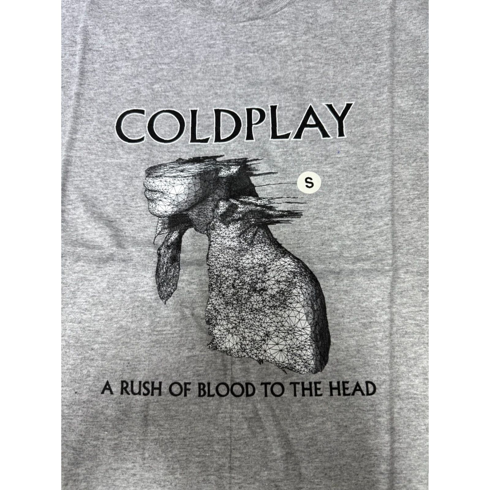Hanes VINTAGE Coldplay 2002 Graphic Tee Men’s Small Gray Original Size US S / EU 44-46 / 1 - 3 Thumbnail