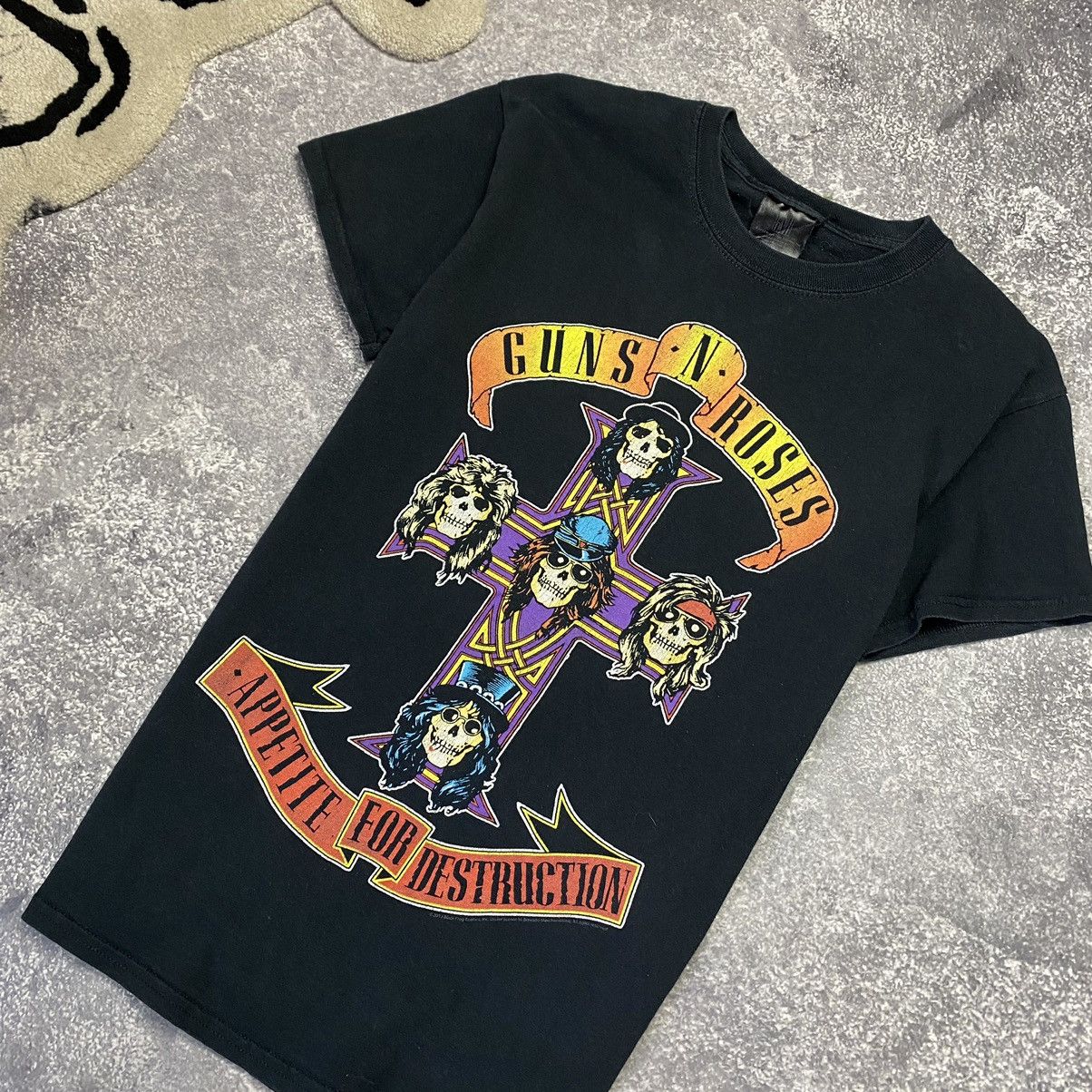 Band Tees Vintage Guns N Roses 2014 Big logo rock band tee Size US S / EU 44-46 / 1 - 3 Thumbnail