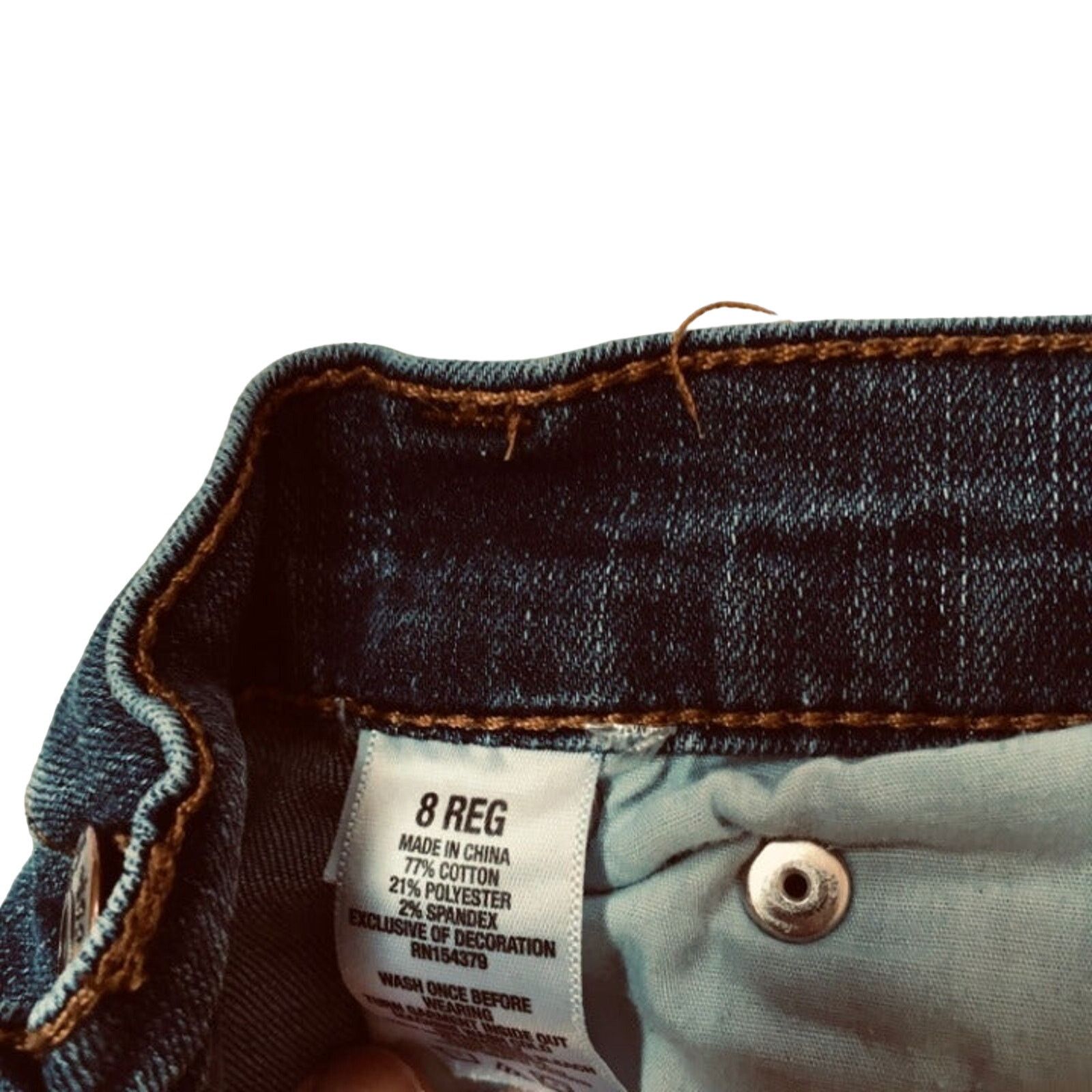 Aeropostale Aeropostale Straight Fit Womans Sz 8 Reg Jeans Size 30" / US 8 / IT 44 - 5 Thumbnail