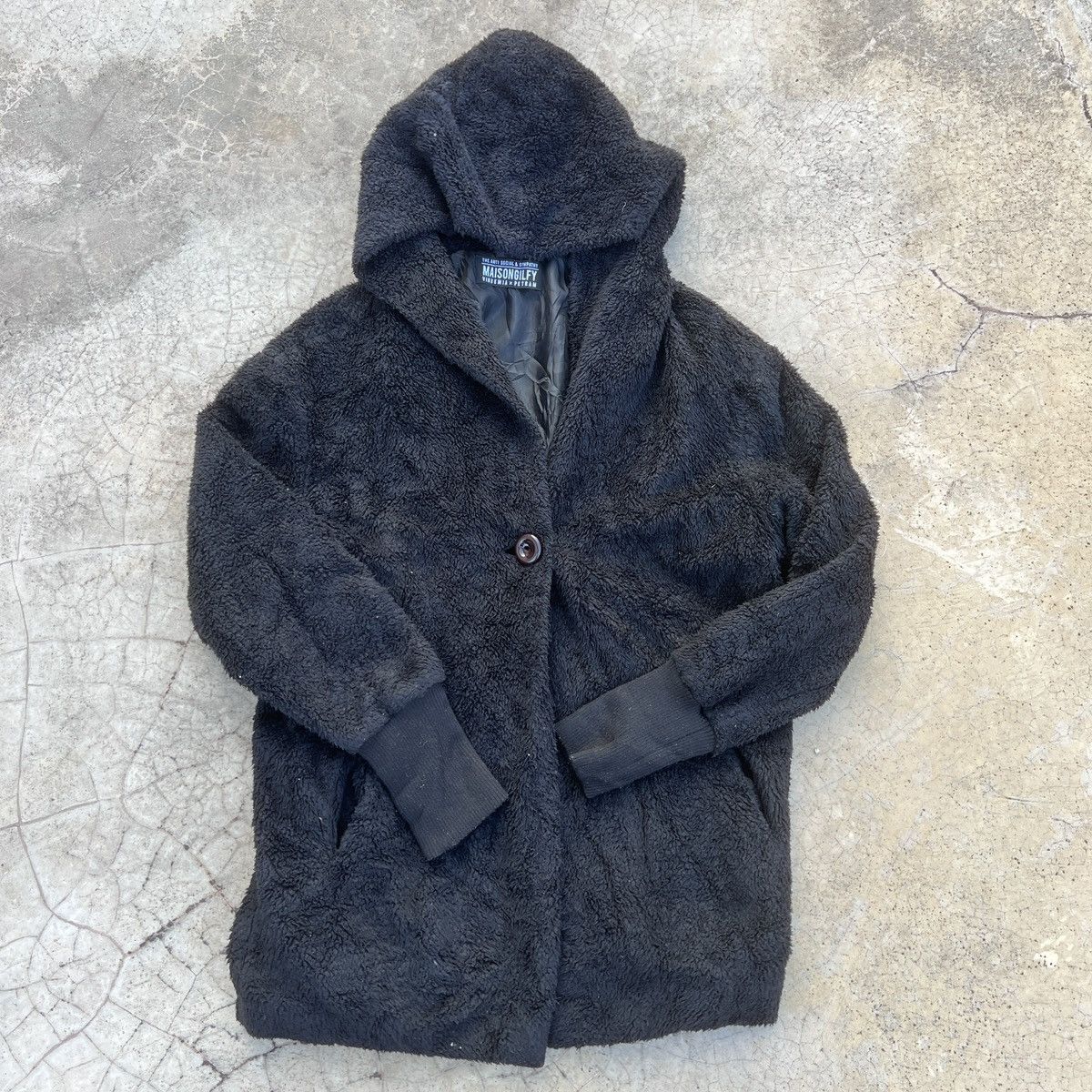 Japanese Brand × Other Designer Fleece Coat Jacket Size US L / EU 52-54 / 3 - 1 Thumbnail