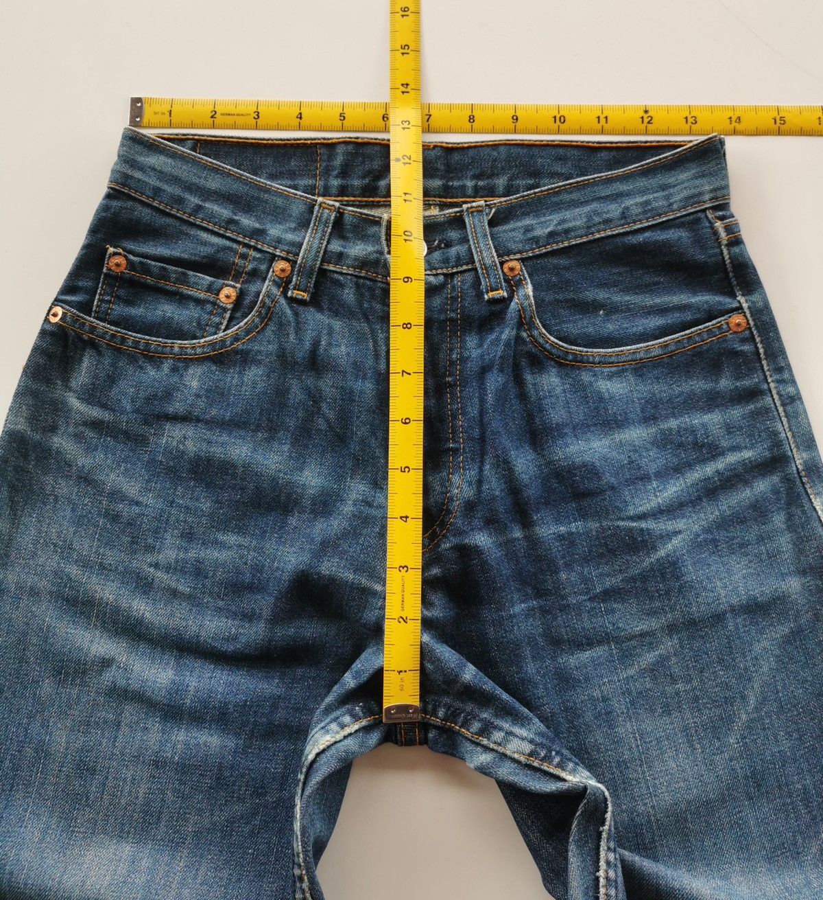 Levi's Levis 558 Flared Denim Jeans Size US 27 - 12 Thumbnail