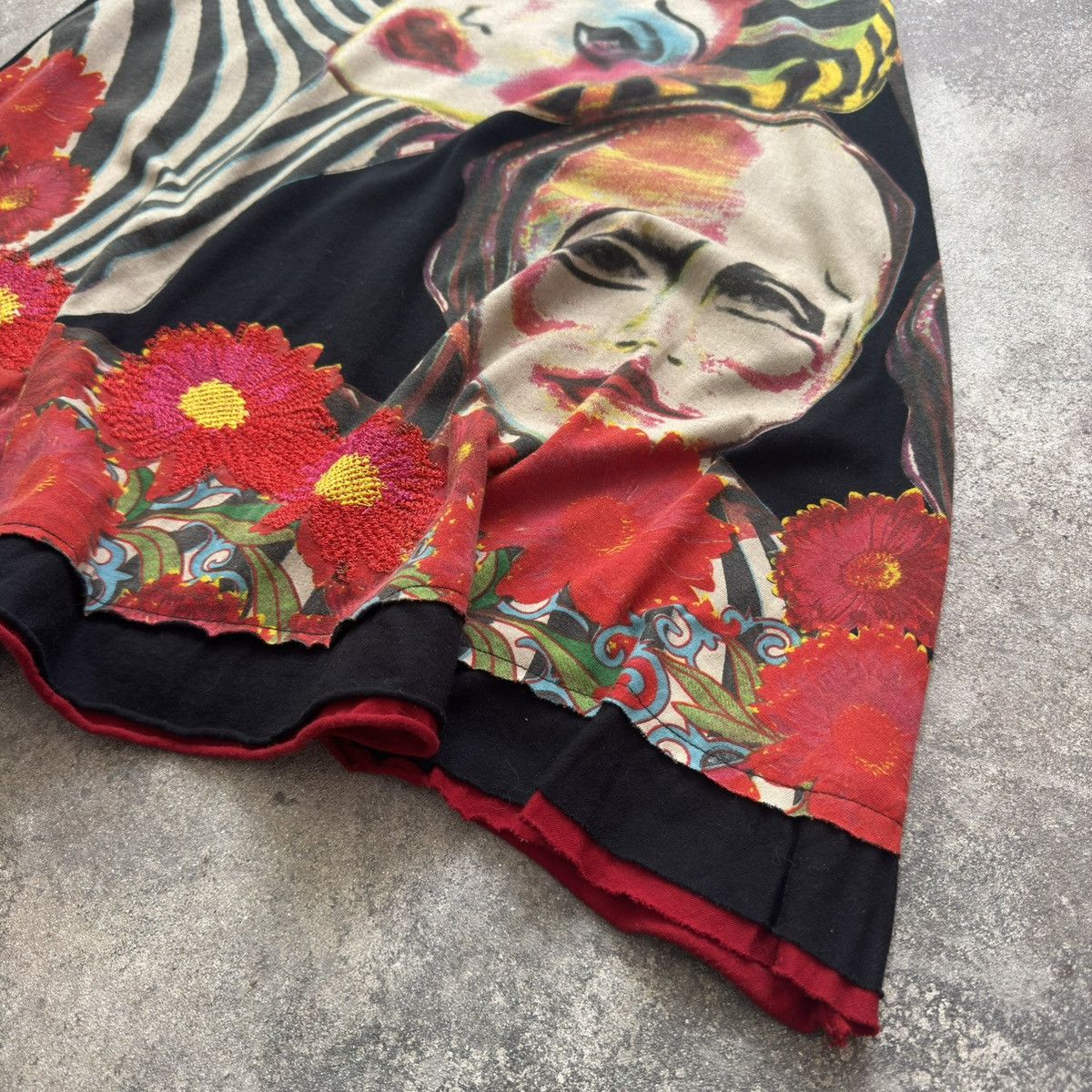 If Six Was Nine × Japanese Brand Amazing Vintage Avant Garde Crazy Skirt Size 30" / US 8 / IT 44 - 5 Thumbnail