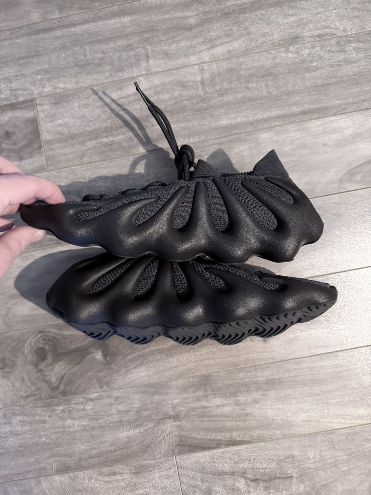 Yeezy Adidas Yeezy 450 Utility Black Size US 9.5 / EU 42-43 - 7 Thumbnail