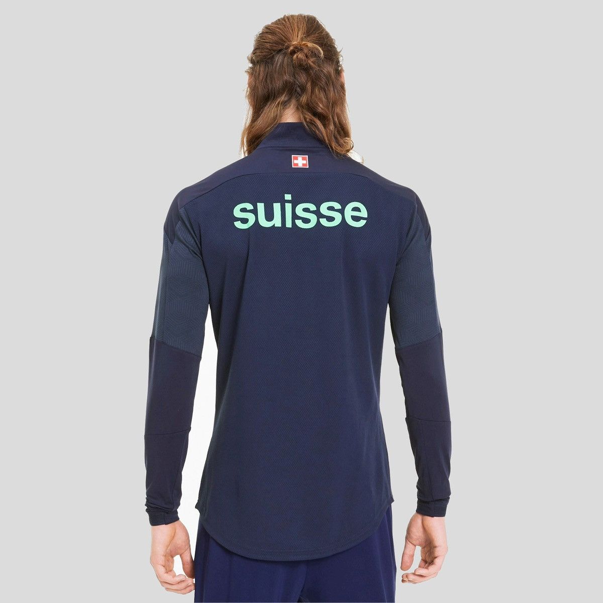 Puma 🇨🇭Y2K Puma Switzerland Suisse Soccer Jersey Long Sleeve Rare Size US M / EU 48-50 / 2 - 4 Thumbnail