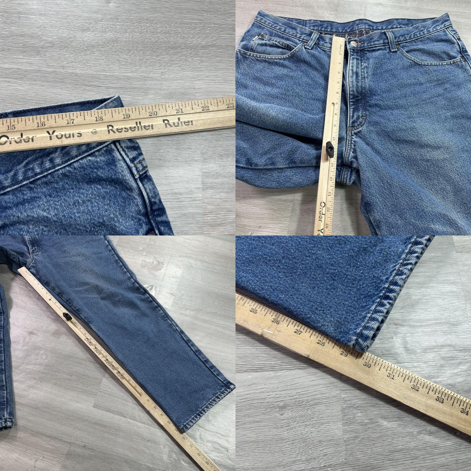 Vintage VINTAGE L.L. Bean Double L Classic Fit Jeans Mens 38x30 Blue Size US 38 / EU 54 - 8 Thumbnail