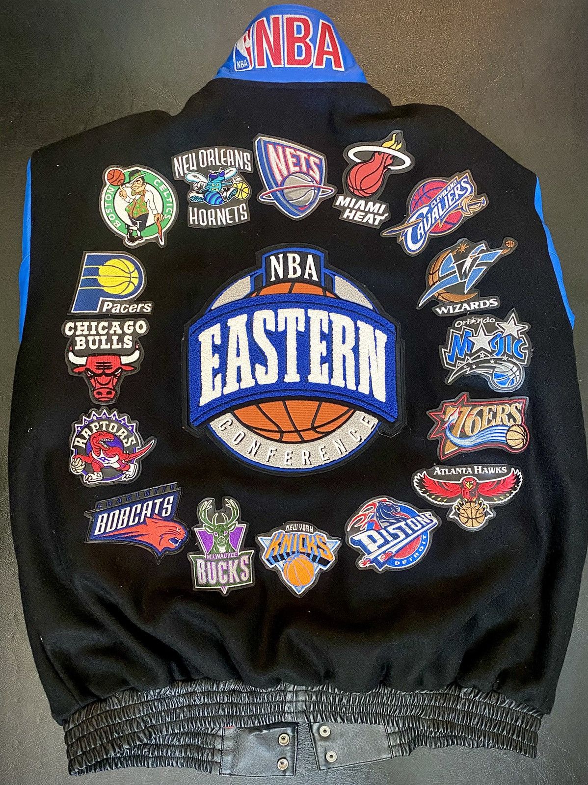 Jeff Hamilton Jeff Hamilton Eastern Conference NBA Varsity Jacket Size US XL / EU 56 / 4 - 2 Thumbnail