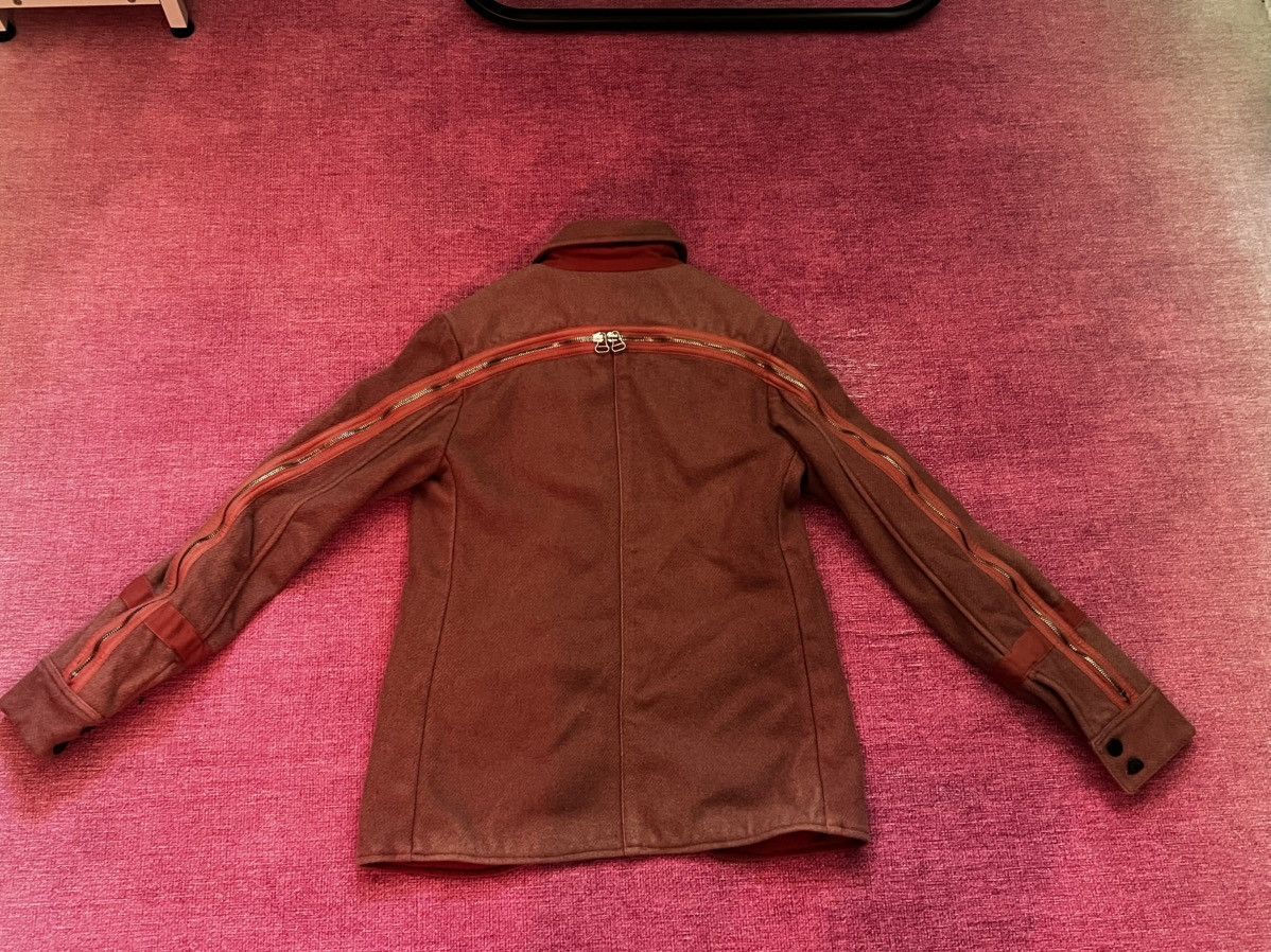Dries Van Noten AW 14 Backzip Wool Coat Size XS / US 0-2 / IT 36-38 - 4 Thumbnail