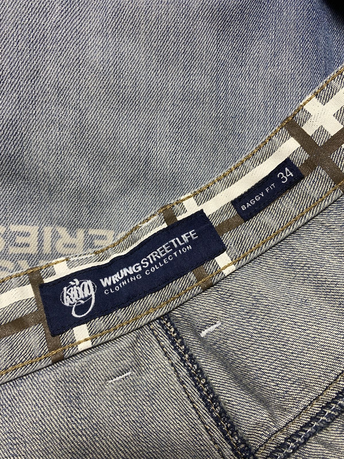 Rap Tees Wrung denim jeans baggy rap hiphop oldschool vintage y2k Size US 34 / EU 50 - 10 Thumbnail