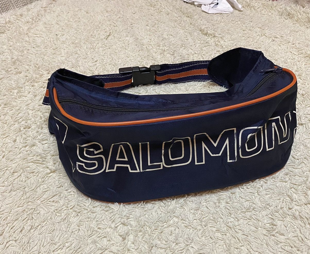Salomon ‼️VINTAGE SALOMON BIG LOGO POUCHBAG ‼️ Size ONE SIZE - 2 Thumbnail
