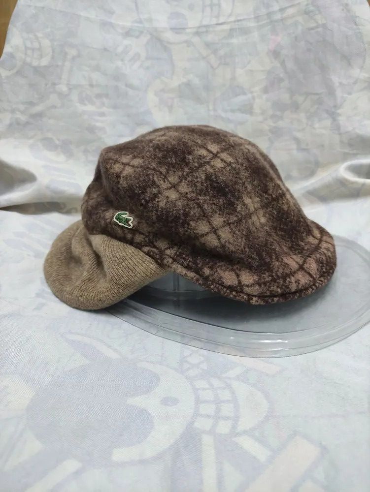 Lacoste × Vintage LACOSTE VINTAGE BARETTA CAP EARFLAP Size ONE SIZE - 8 Thumbnail