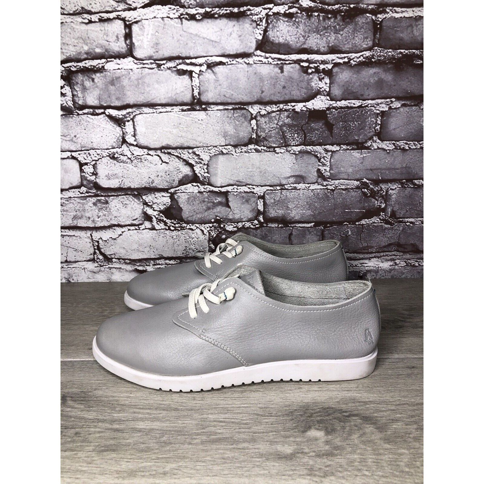 Hush Puppies Hush Puppies Bounce Plus Gray Leather Lightweight Sneakers W Size US 12 / IT 42 - 1 Thumbnail